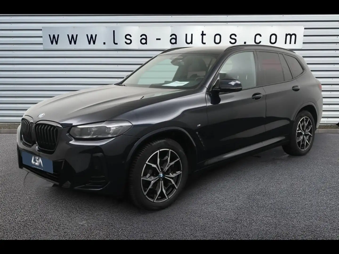 BMW X3 xDrive 20d BVA G01 M Sport Bleu - 1