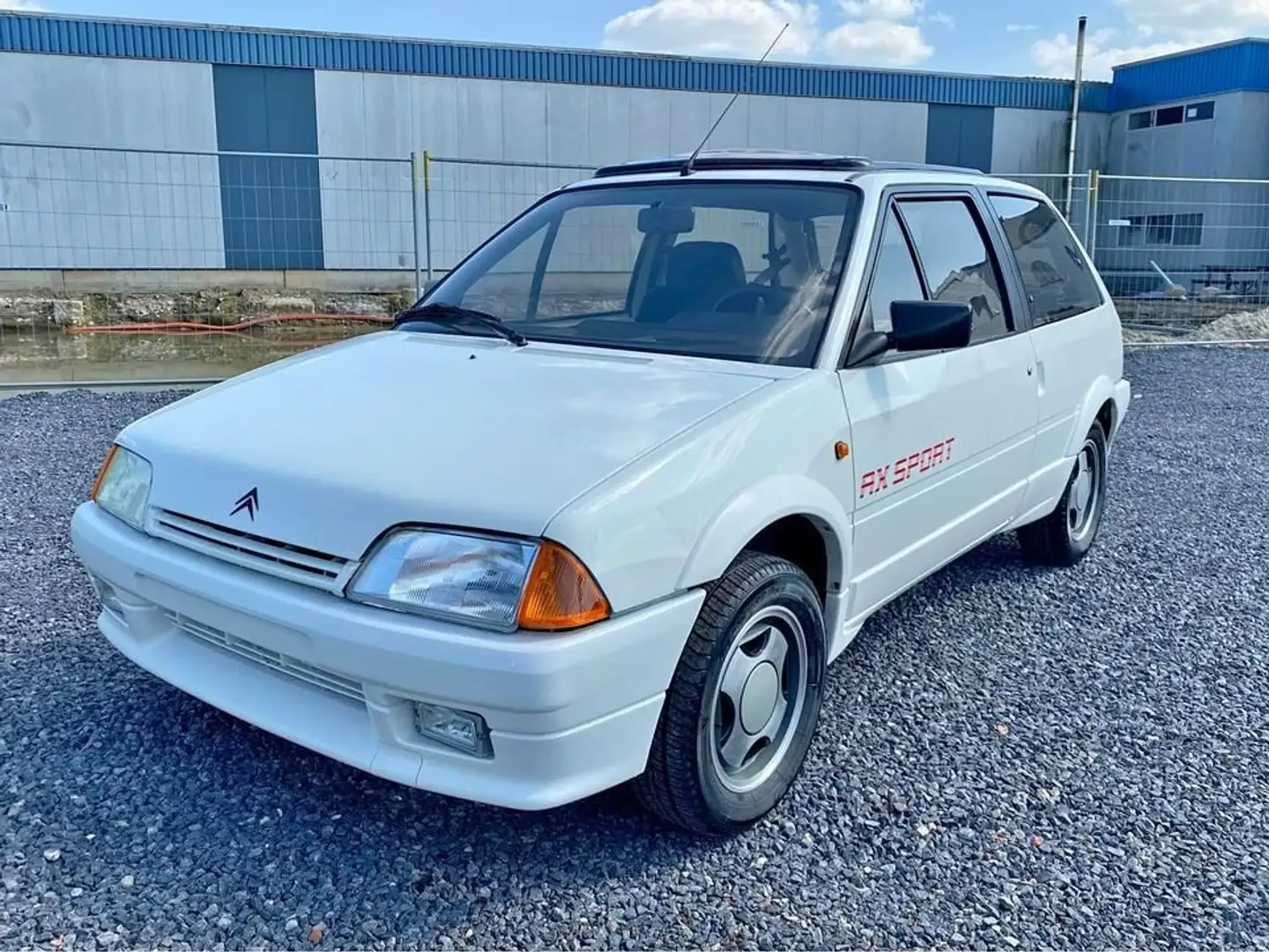 Oldtimer Citroen AX SPORT Белый - 1