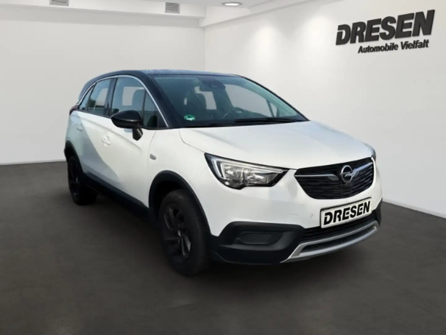 Opel Crossland Design Line 1.2 Mehrzonenklima Apple CarPlay Andro Weiß - 2