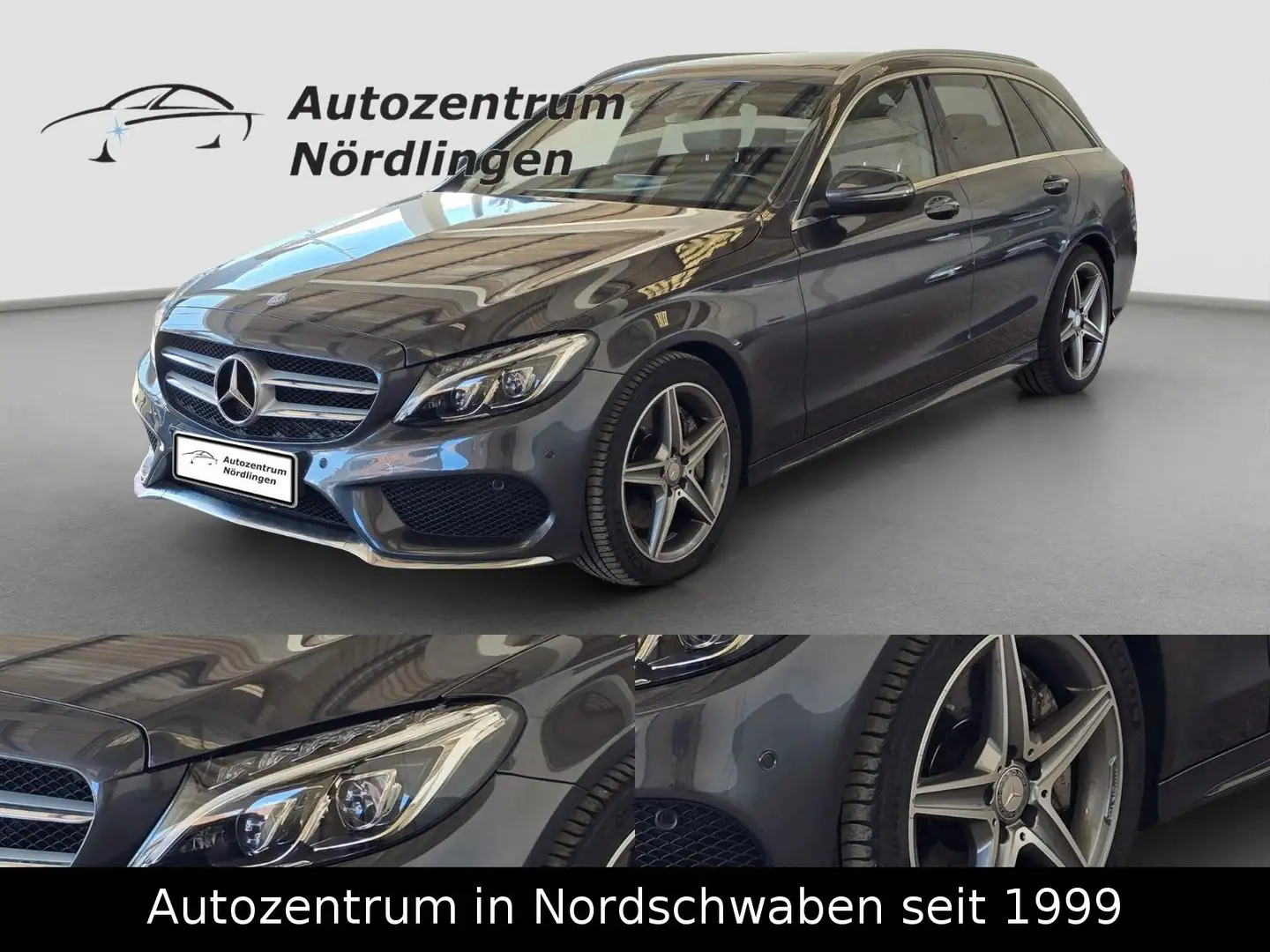 Mercedes-Benz C 300 T AMG Line LED|Spurp|Kamera|Burmester|Pano Grau - 2