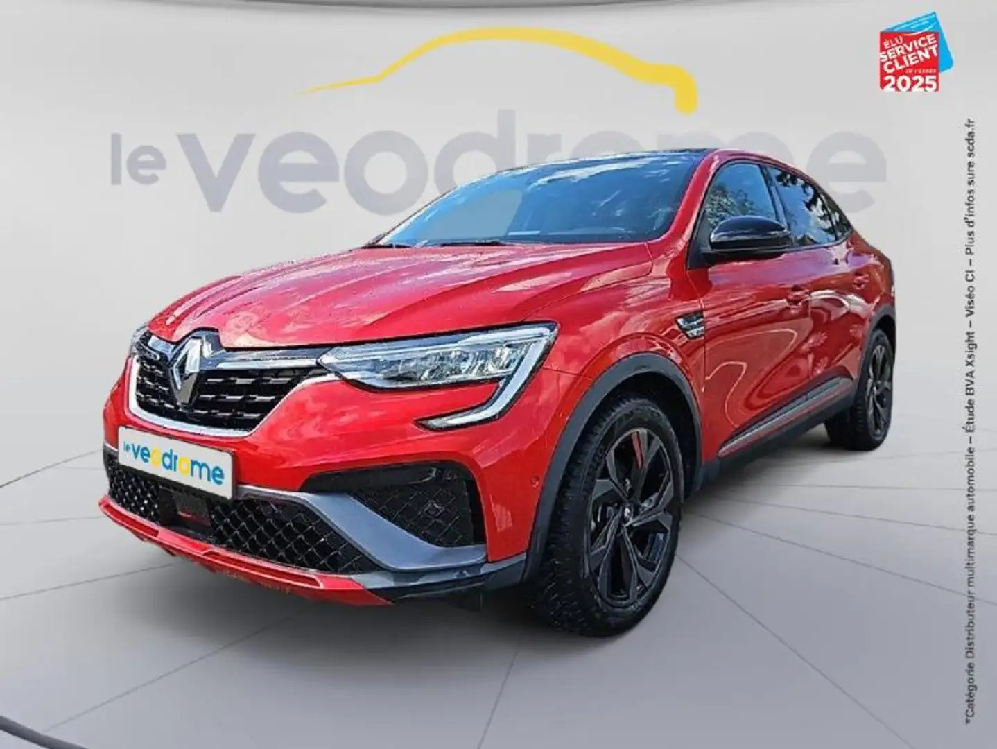 Renault Arkana 1.6 E-Tech 145ch RS Line -21B Rouge - 1