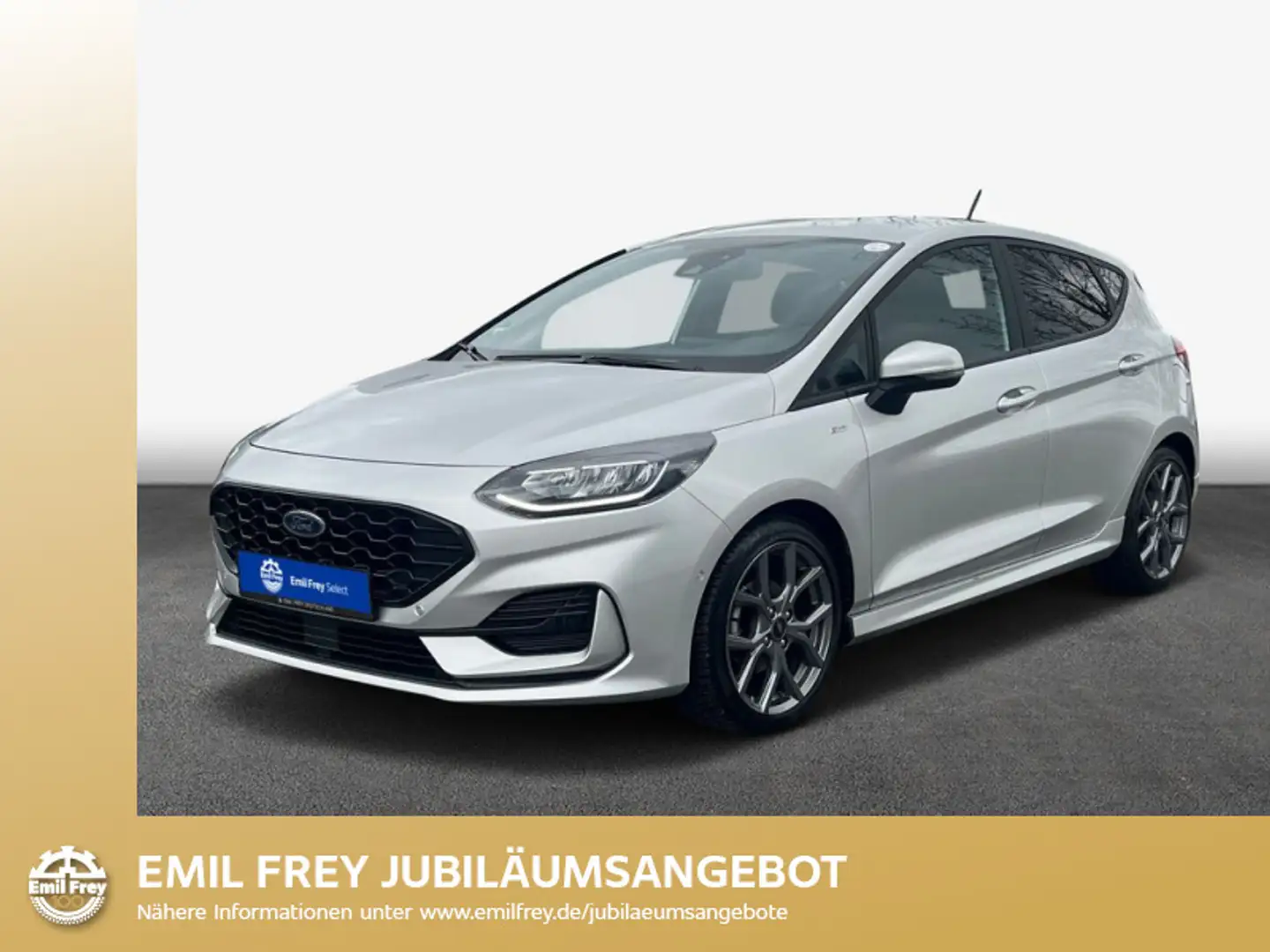 Ford Fiesta 1.0 EcoBoost S&S ST-LINE Argento - 1
