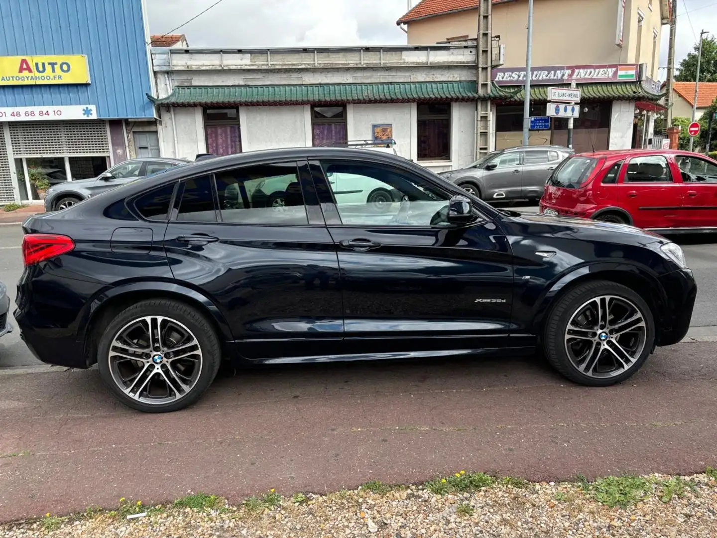 BMW X4 BMW X4 35D PACK SPORT M XDRIVE Bleu - 2