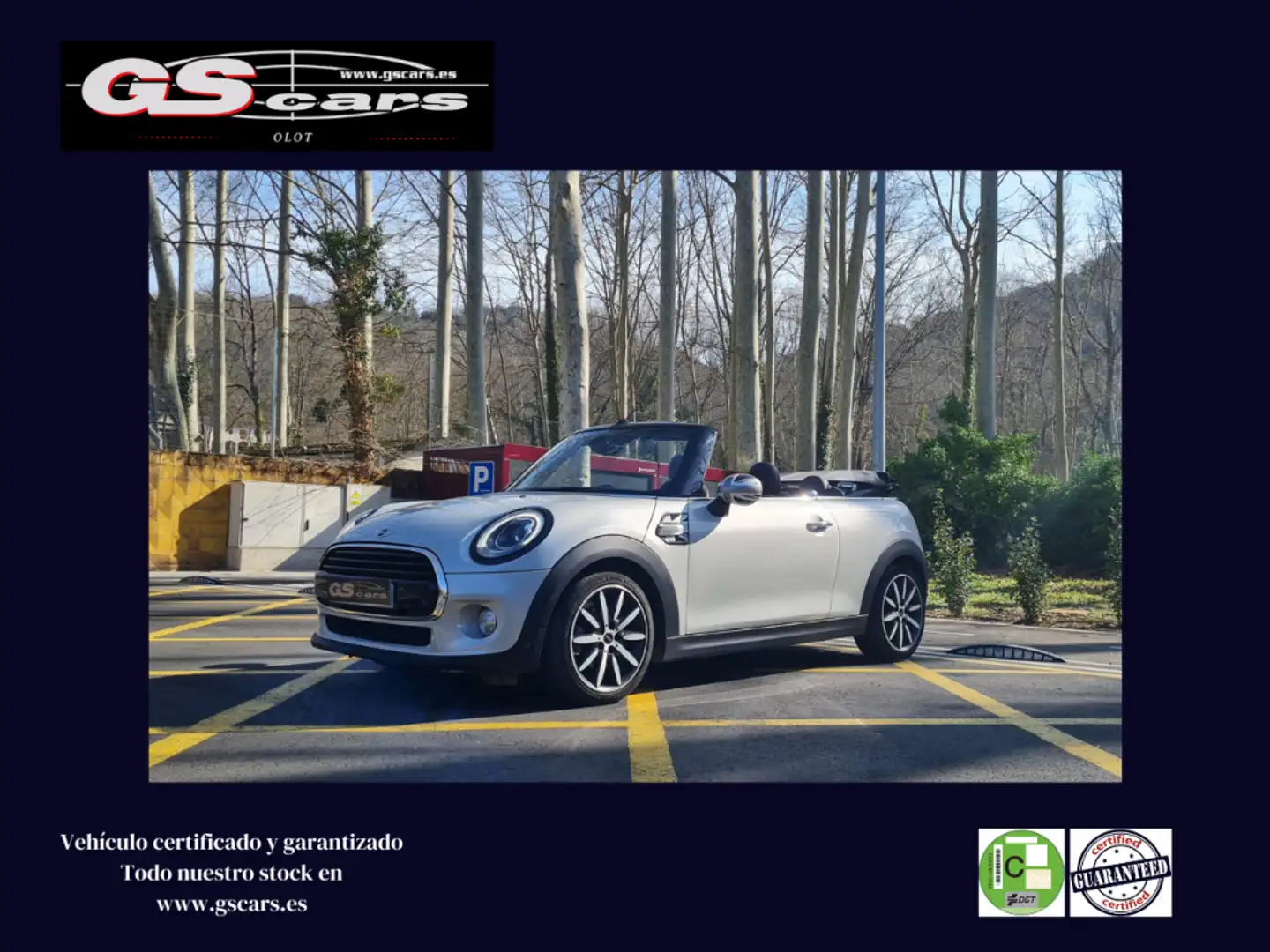 MINI Cooper Cabrio Aut. Grau - 1