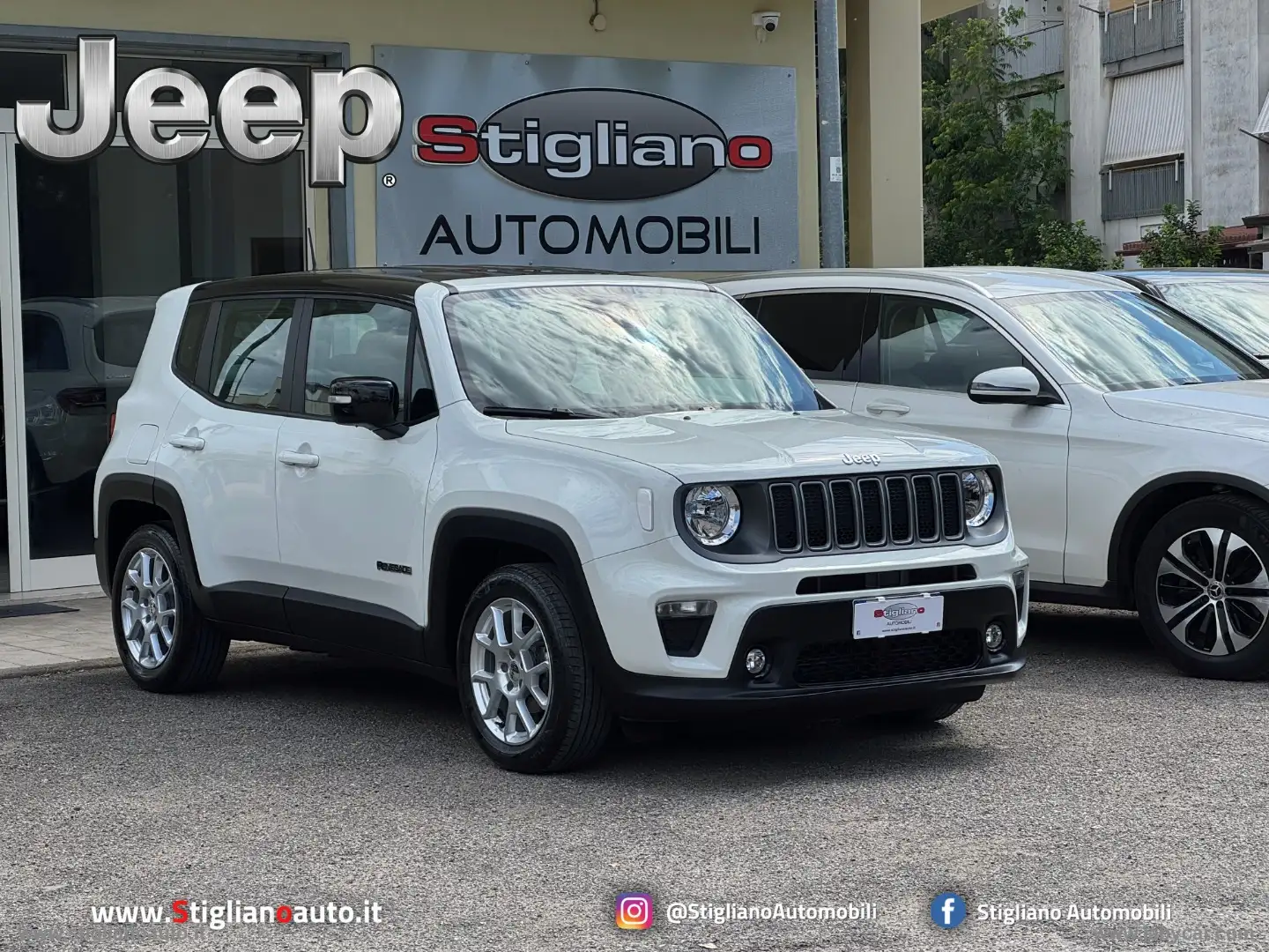 Jeep Renegade 1.6 Mjt 130CV Limited TETTO NERO Blanco - 1