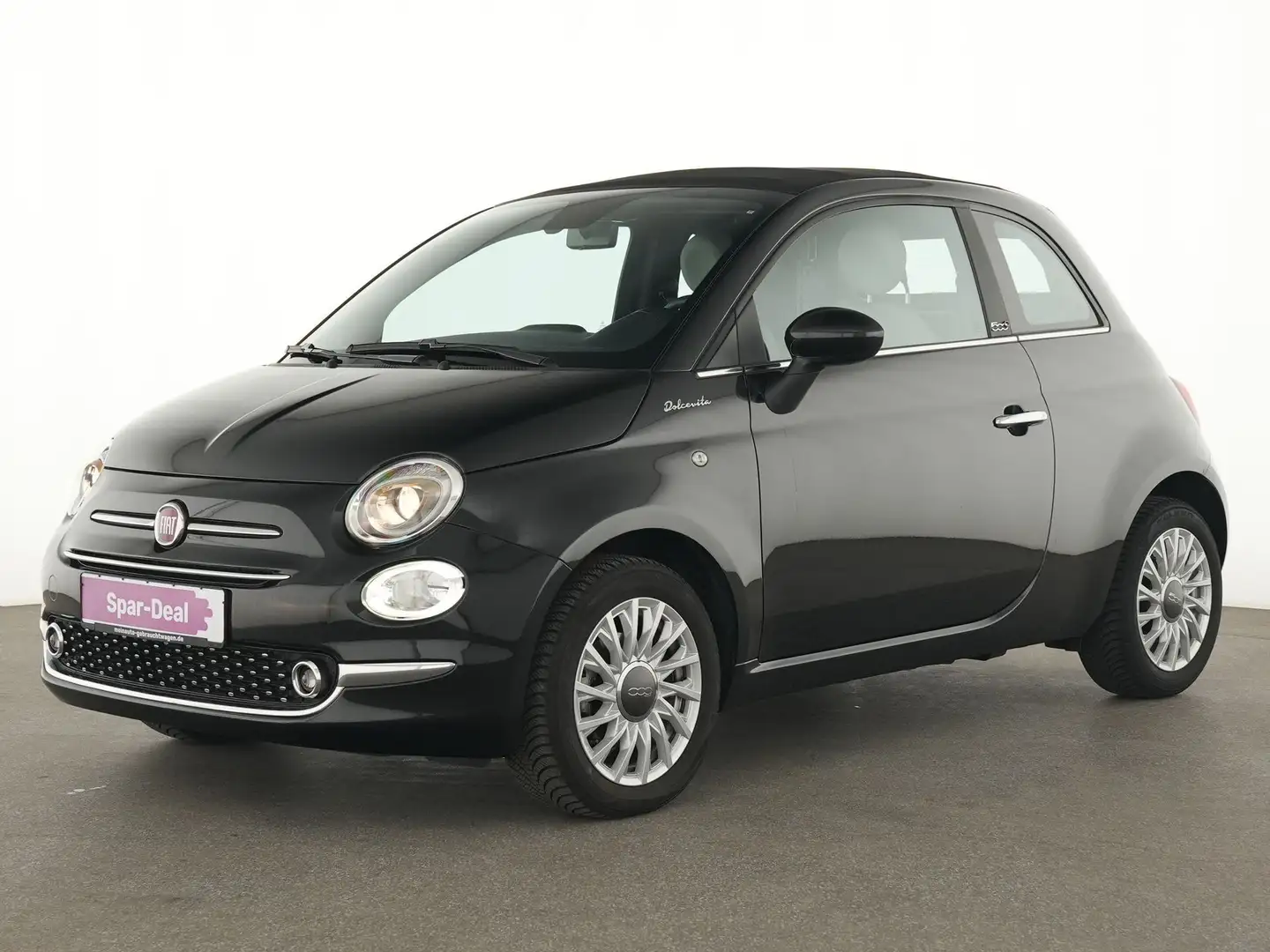 Fiat 500C Dolcevita Sportsitze|Einparkhilfe|CarPlay Schwarz - 2