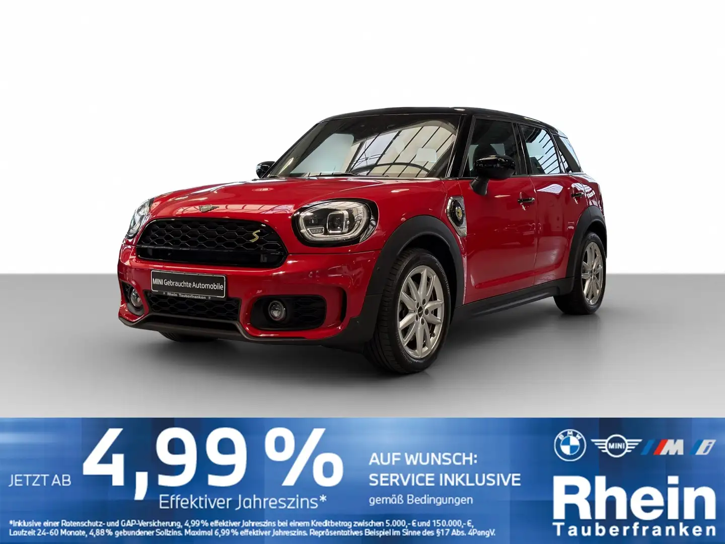MINI Cooper SE Countryman Cooper SE ALL4 Countryman JCW HUD*Navi*Kamera Rot - 1