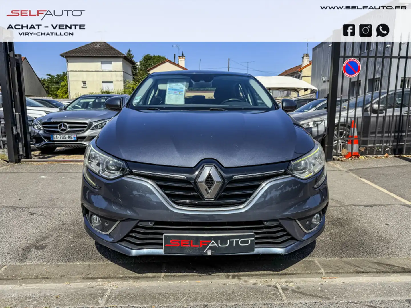 Renault Megane 1.5 DCI 110CH ENERGY BUSINESS Gris - 2