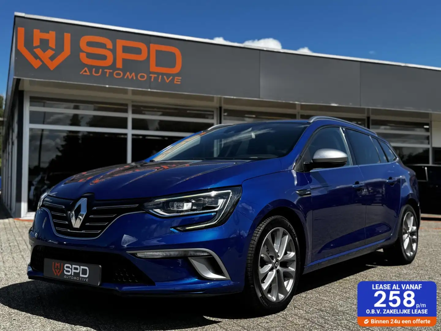 Renault Megane Estate 1.3 TCe GT-Line|LED|Camera|Kuipstoelen Bleu - 1