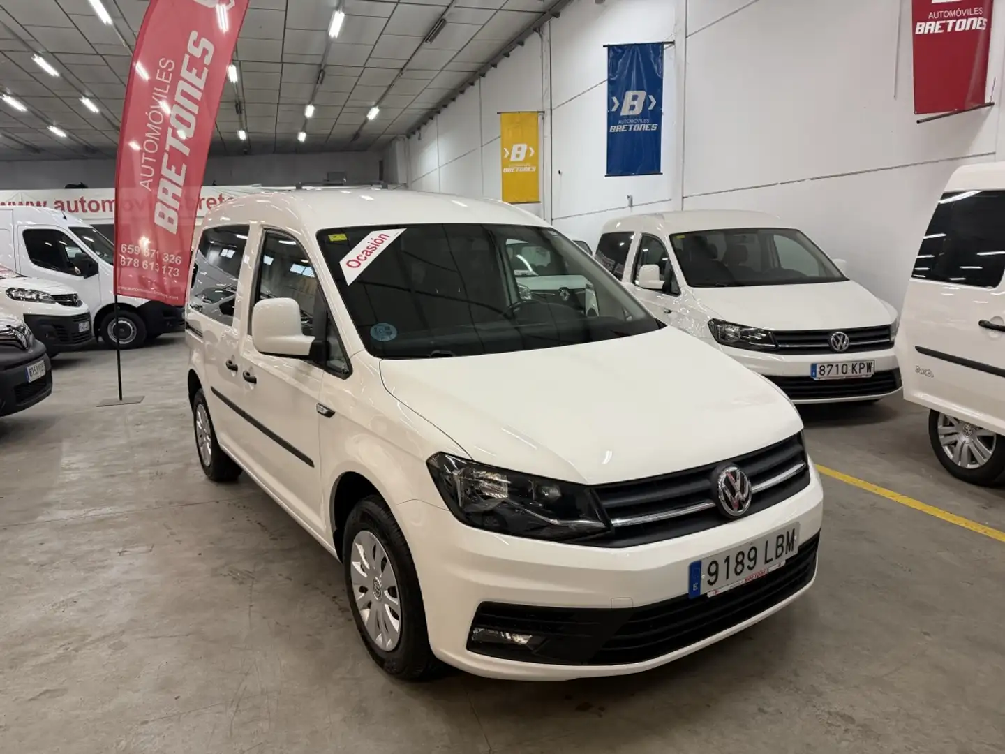 Volkswagen Caddy 2.0TDI Kombi 55kW Blanco - 1