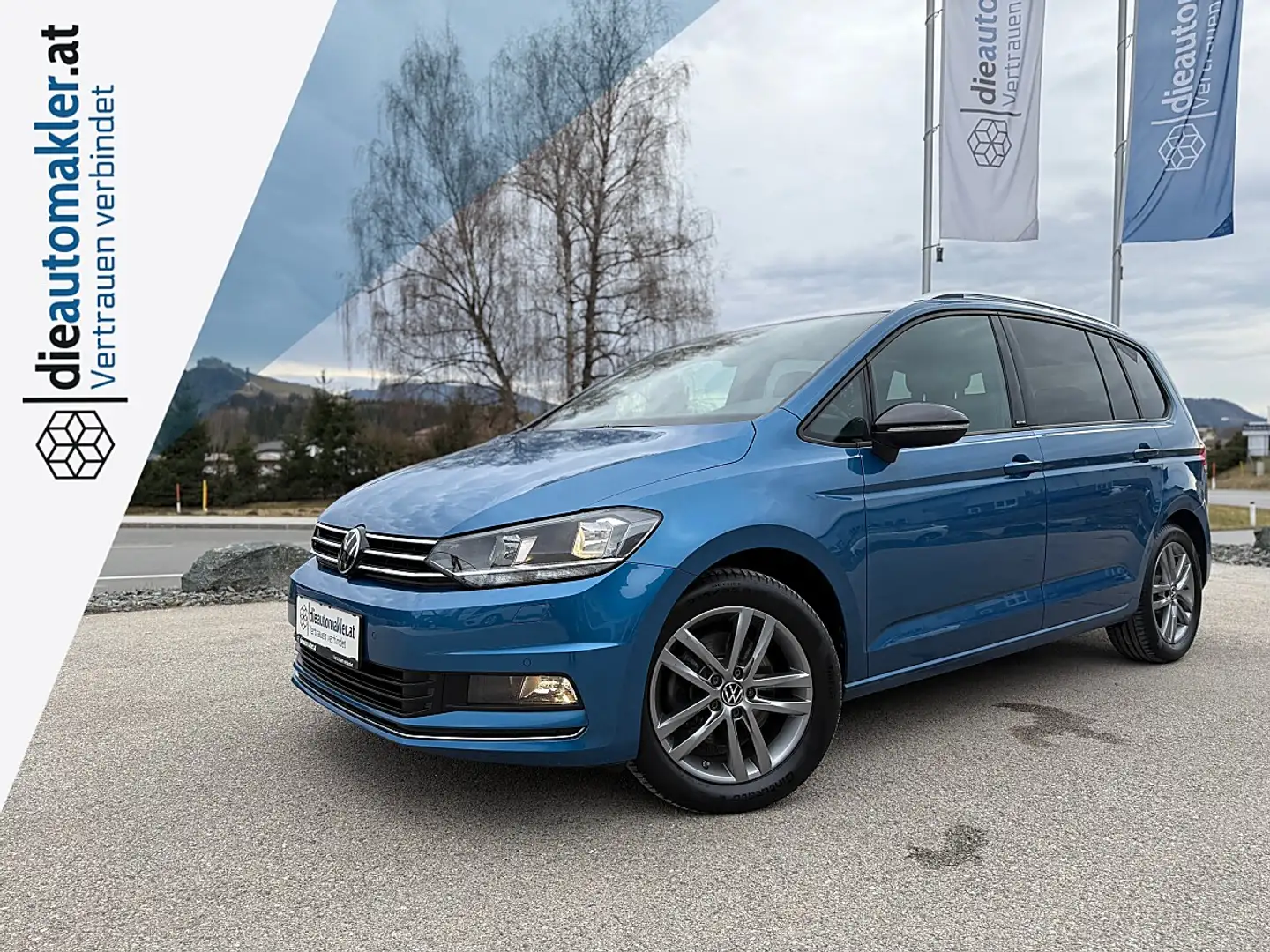 Volkswagen Touran 1,5 TSI ACT Comfortline DSG *7 SITZER* Blau - 1