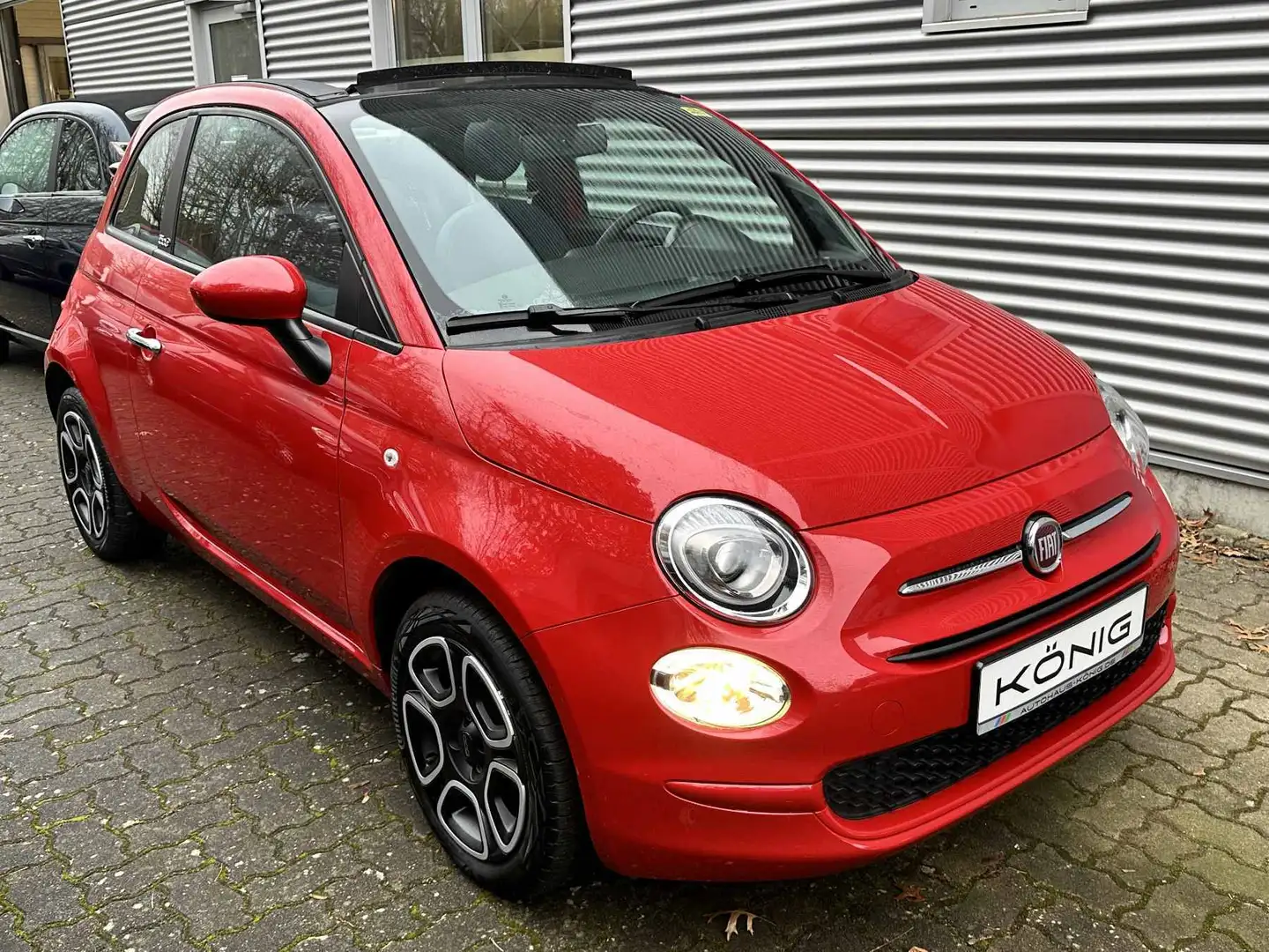 Fiat 500C Cabrio Club 1.0 70PS Klima PDC Radio Rot - 2