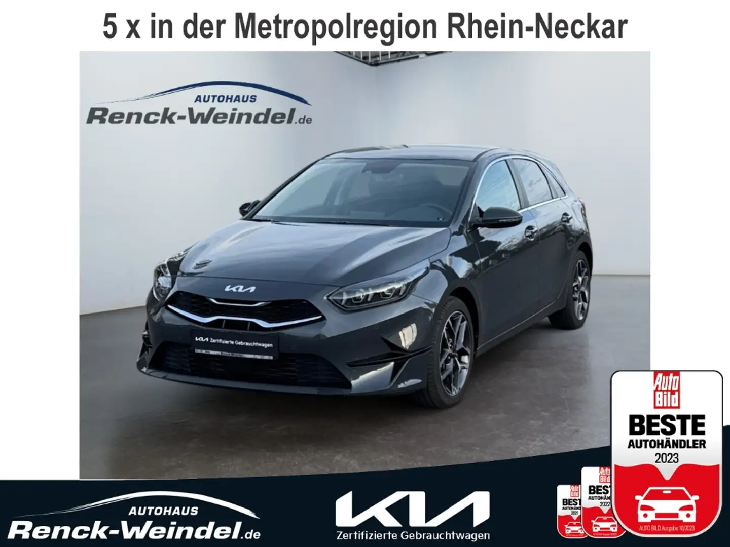 Kia Ceed / cee'd Platinum Edition 1.5 T-GDI DCT Navi Klimaaut Bi-LE Grau - 1