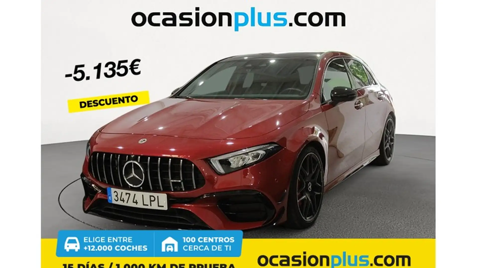 Mercedes-Benz A 45 AMG S 4Matic+ 8G-DCT crvena - 1