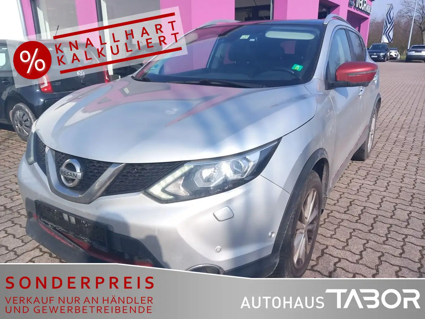 Nissan Qashqai 2.0 X-Tronic-CVT 4x2 10Y Edt Leder Pano Silber - 1