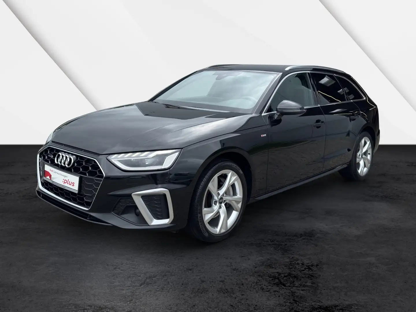 Audi A4 Avant 40 TDI quattro S line AHK Matrix-LED Navi Schwarz - 2