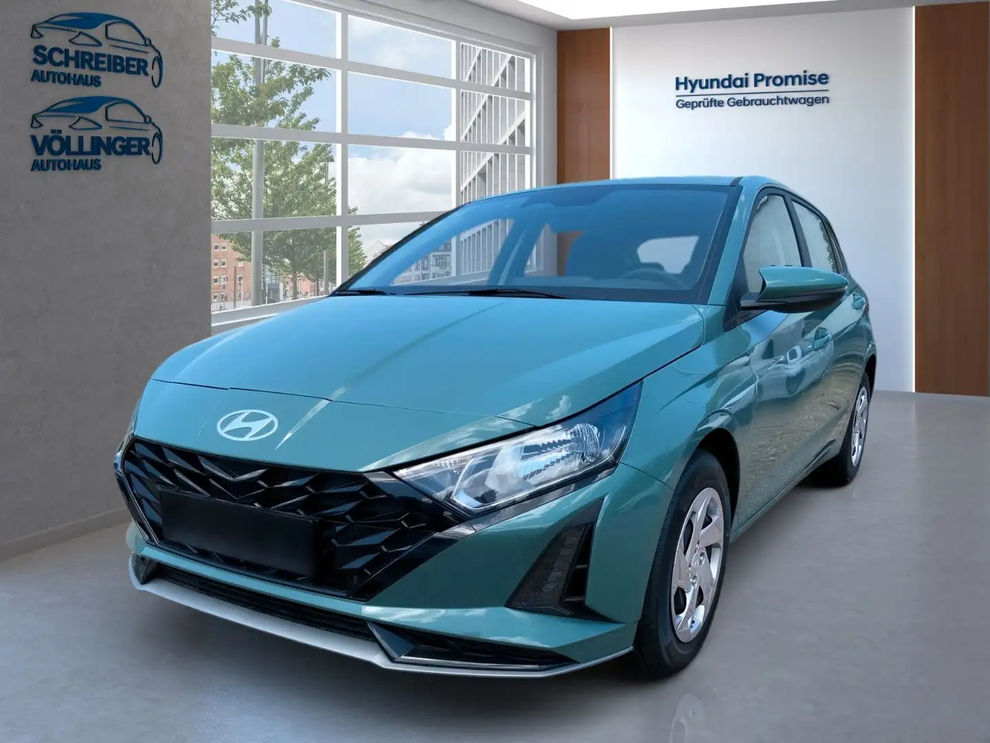 Hyundai i20 Select 6-MT Navi MJ2025 100PS Grün - 1