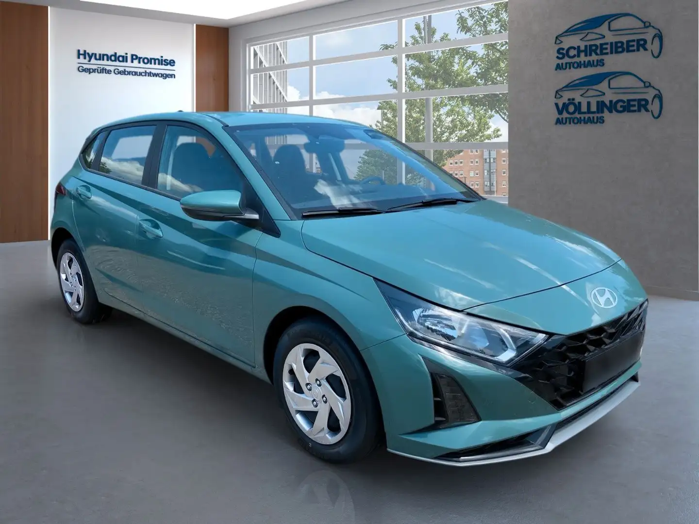 Hyundai i20 Select 6-MT Navi MJ2025 100PS Grün - 2