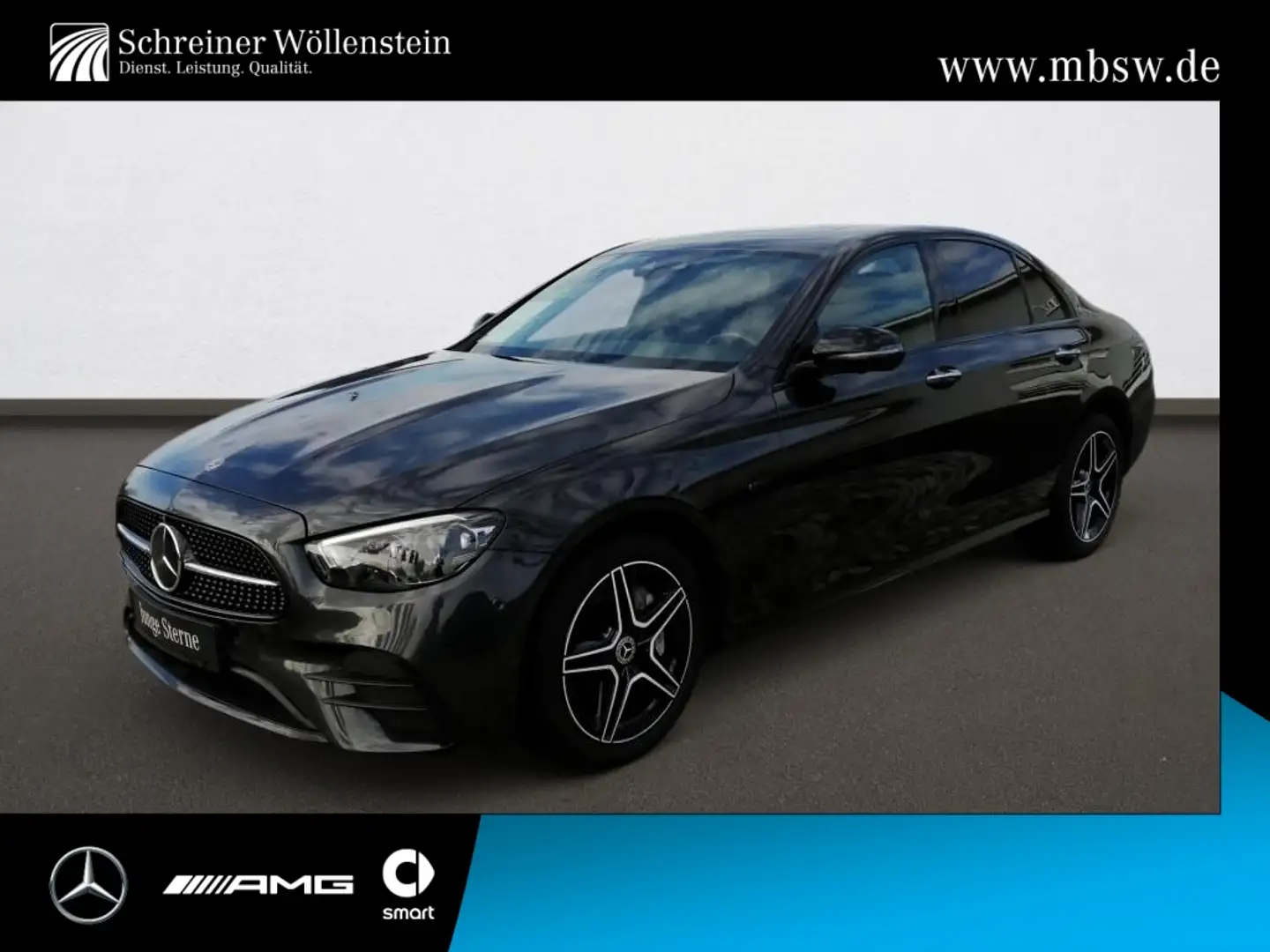 Mercedes-Benz E 300 de  AMG*SHD*Night*360°*Burm*AHK*Distr*KeyG Grigio - 1