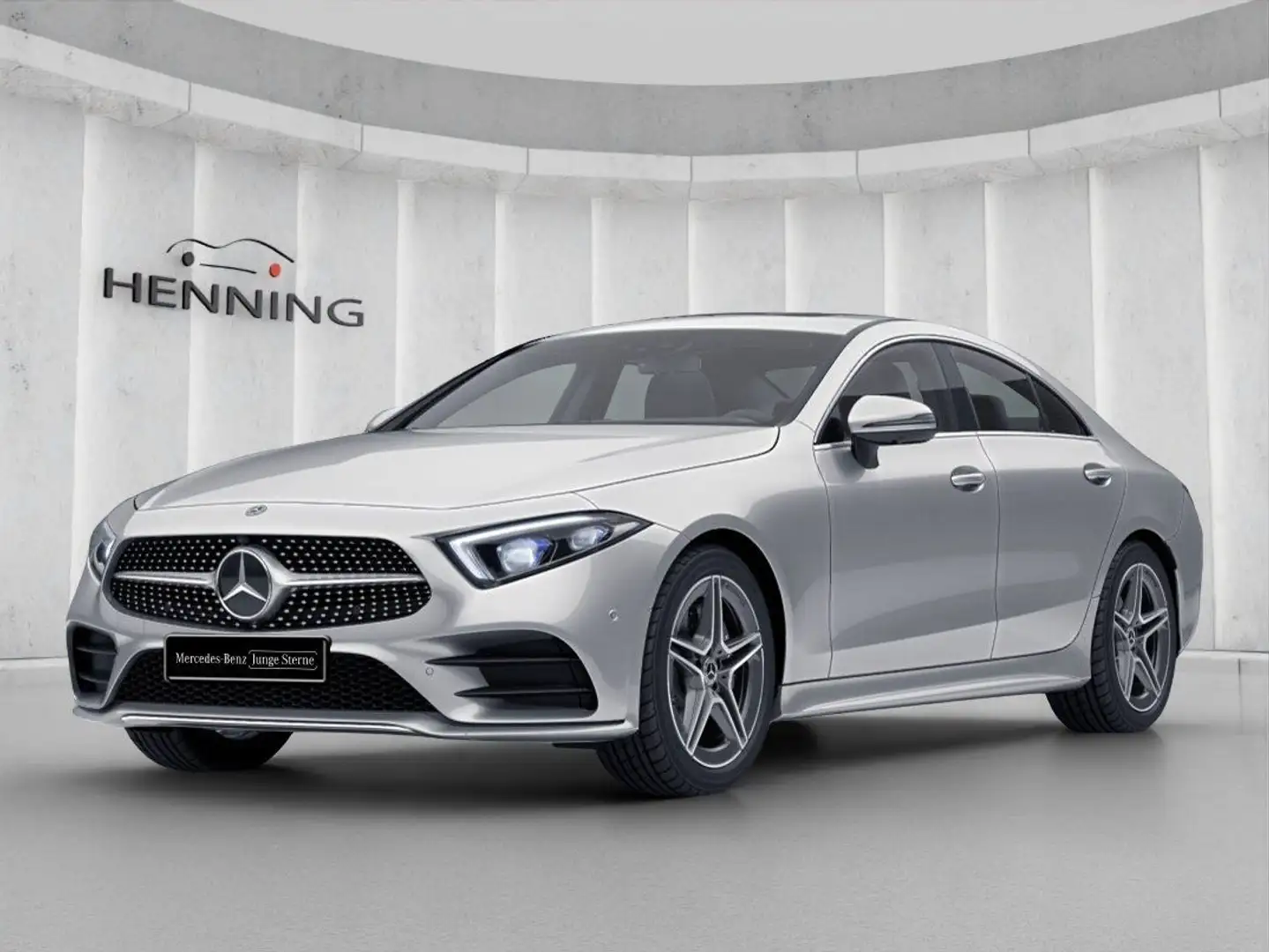 Mercedes-Benz CLS 450 4M AMG Distronic 360°Ka Schiebedach Wide Argintiu - 1