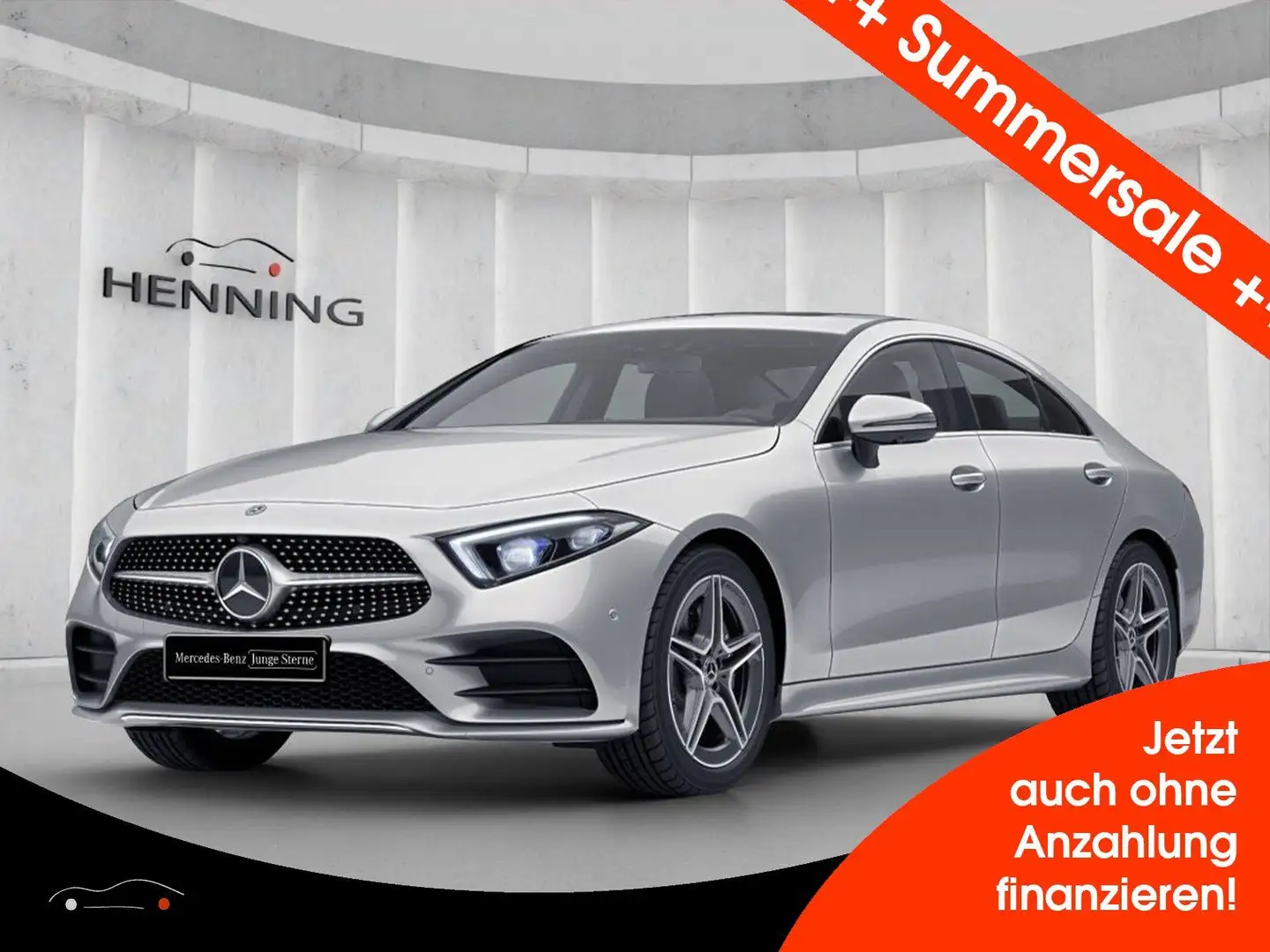 Mercedes-Benz CLS 450 4M AMG Distronic 360°Ka Schiebedach Wide Argintiu - 1