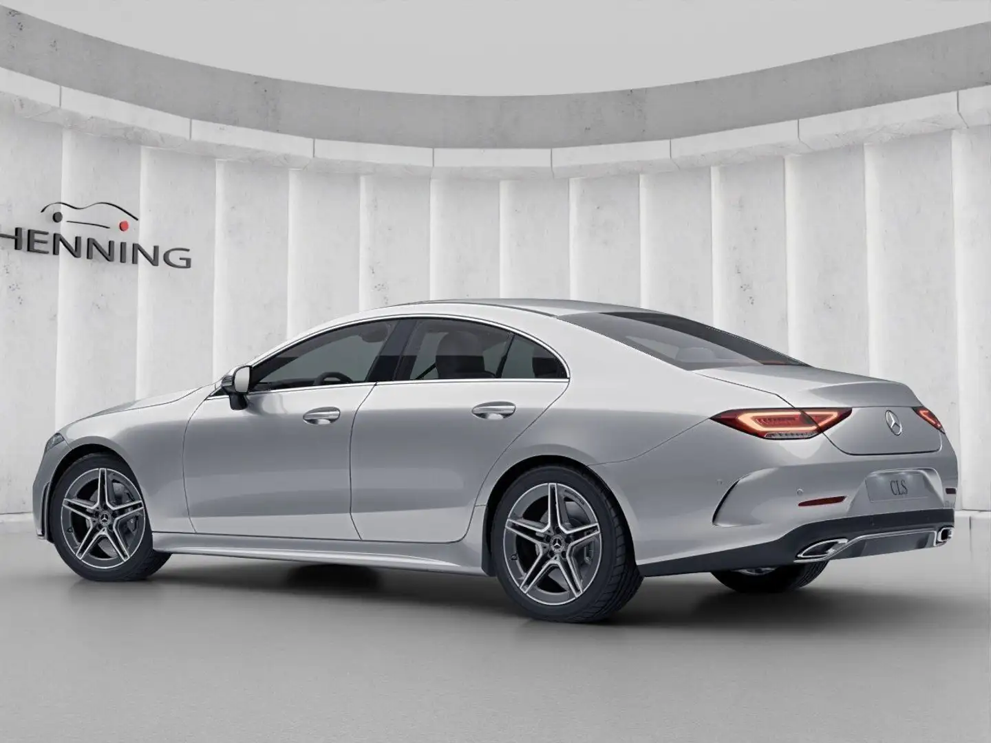 Mercedes-Benz CLS 450 4M AMG Distronic 360°Ka Schiebedach Wide Argintiu - 2