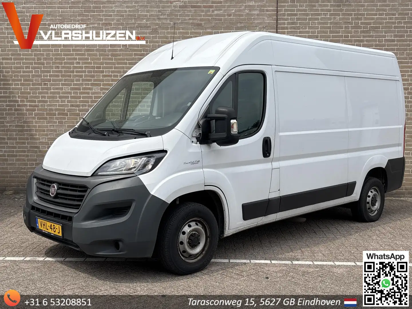 Fiat Ducato 30 2.3 MultiJet L2H2 € 5.950 NETTO | Euro 6 | Bijr Wit - 1