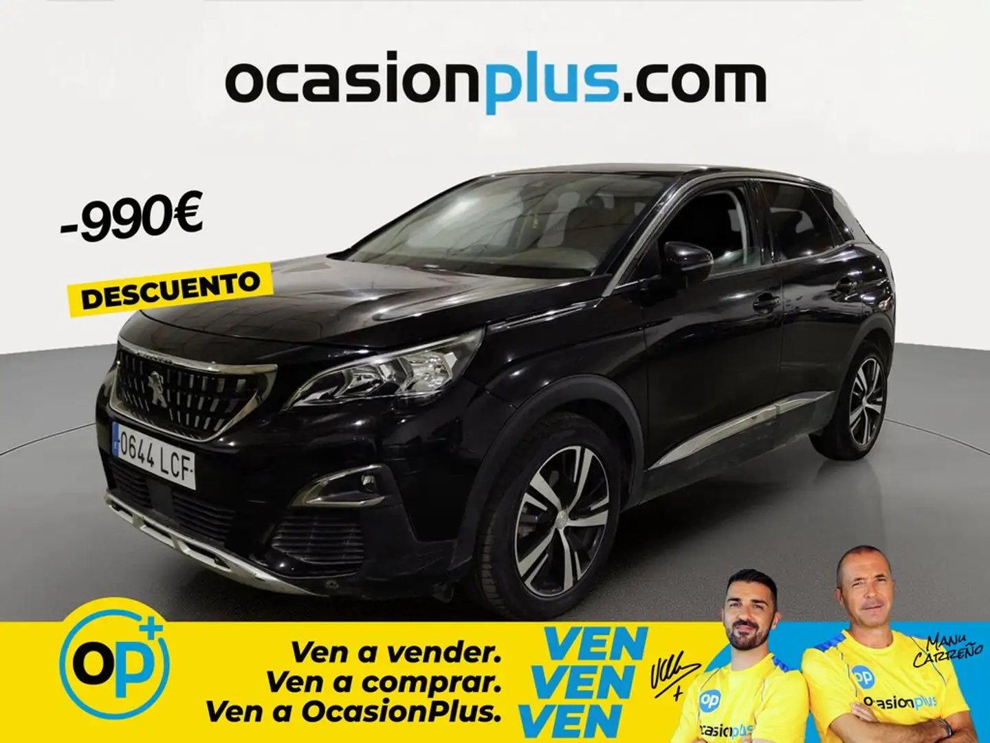 Peugeot 3008 1.2 S&S PureTech Allure 130 Negro - 1