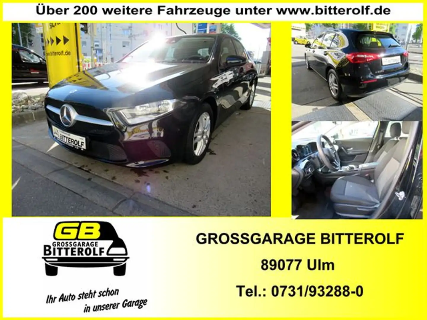 Mercedes-Benz A 200 d 8G-DCT Navi/SHZ/Parkassist Schwarz - 1