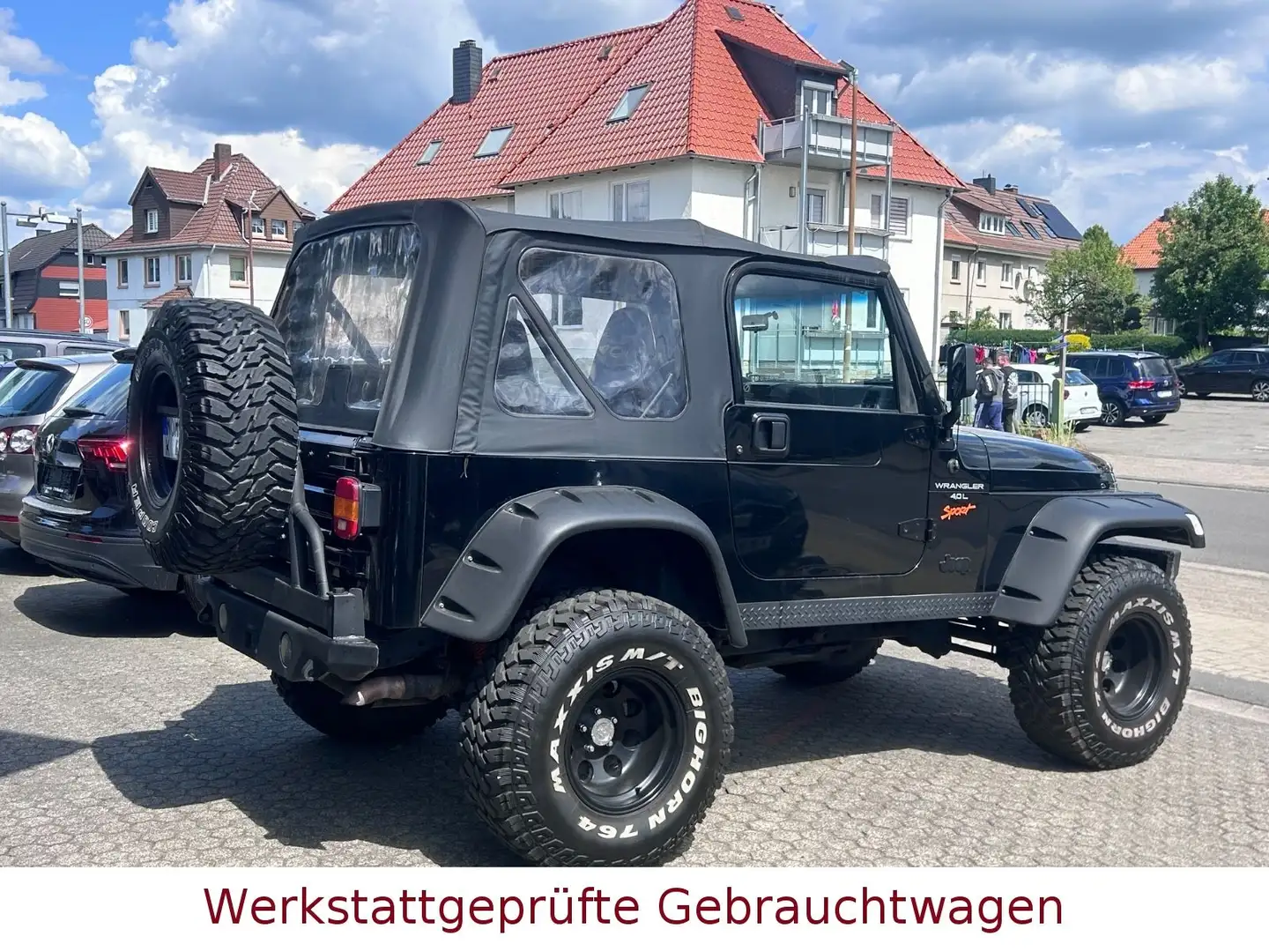 Jeep Wrangler 4.0l Cabrio Sport*4x4*Seilwinde* Noir - 2