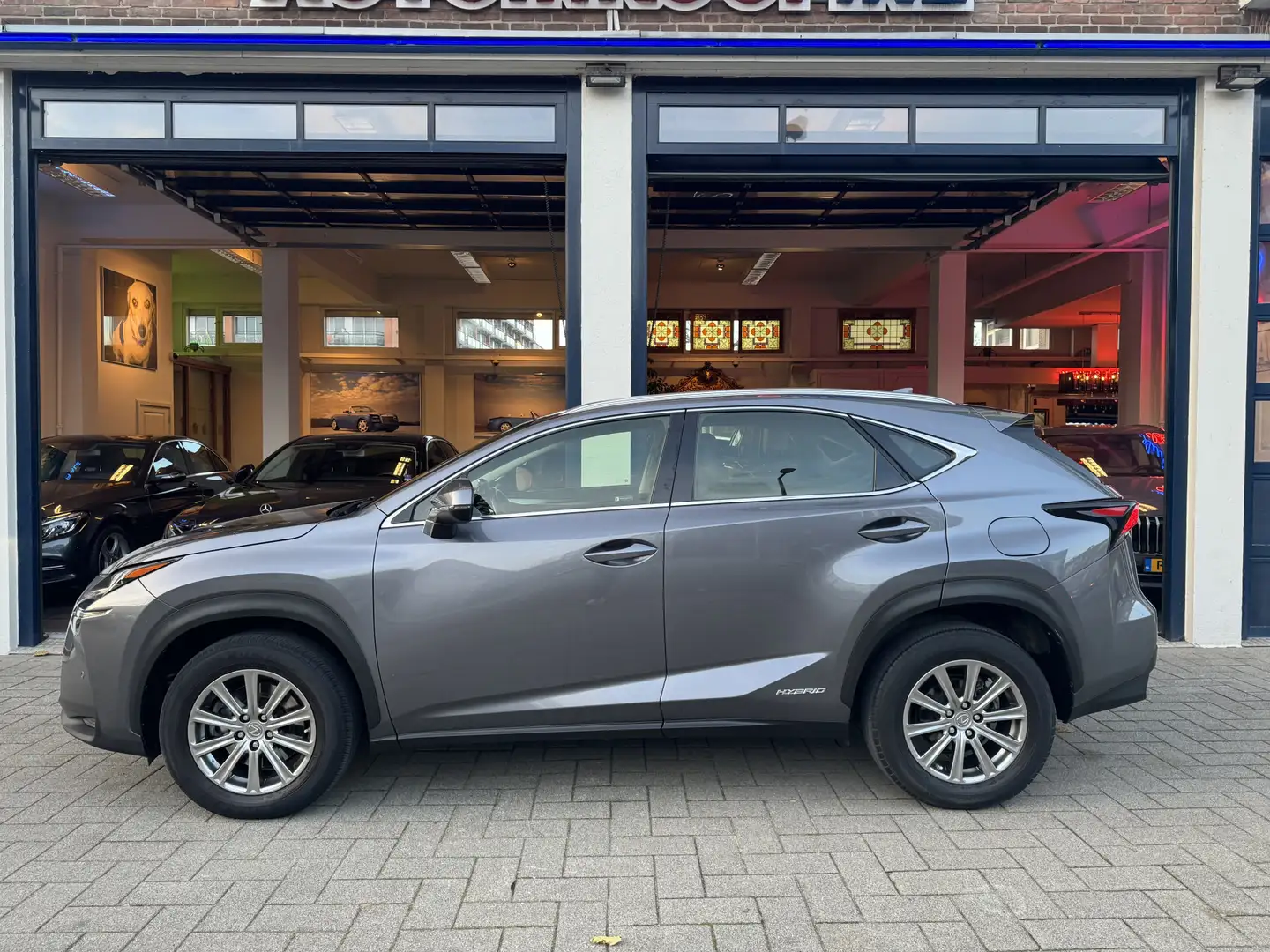 Lexus NX 300h AWD Business Line LEDER/NAVI/CAMERA Šedá - 2
