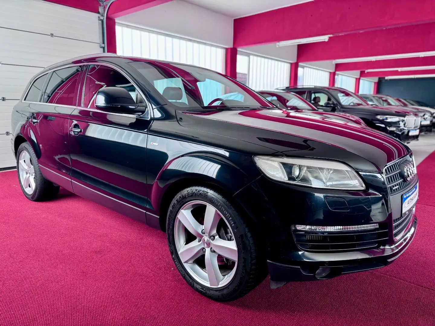 Audi Q7 4.2 V8TDI S line Pano AHK 7 Sitze Luft MMi Noir - 2
