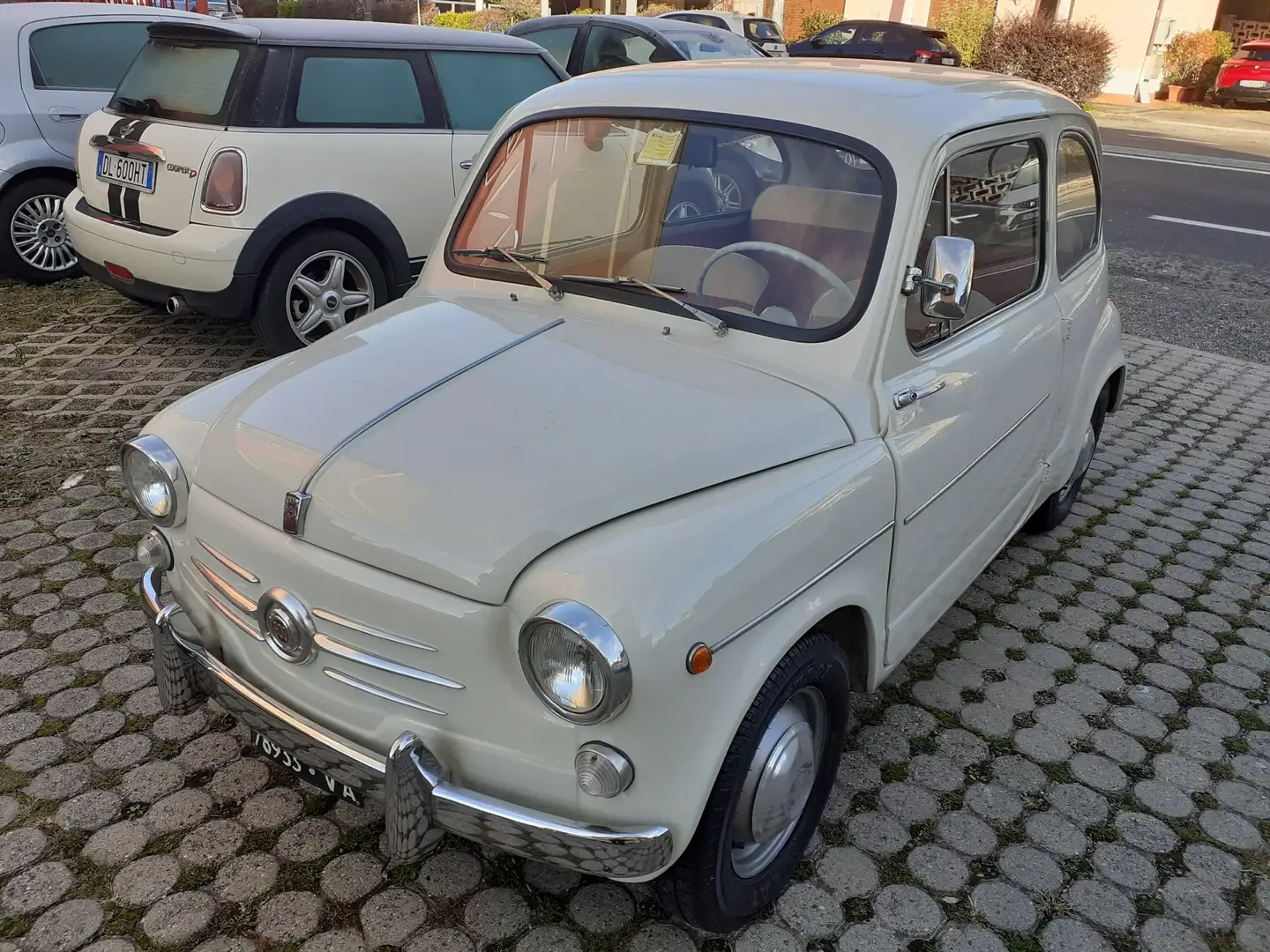 Fiat 600 600 D 750cc A.S.I. Weiß - 2