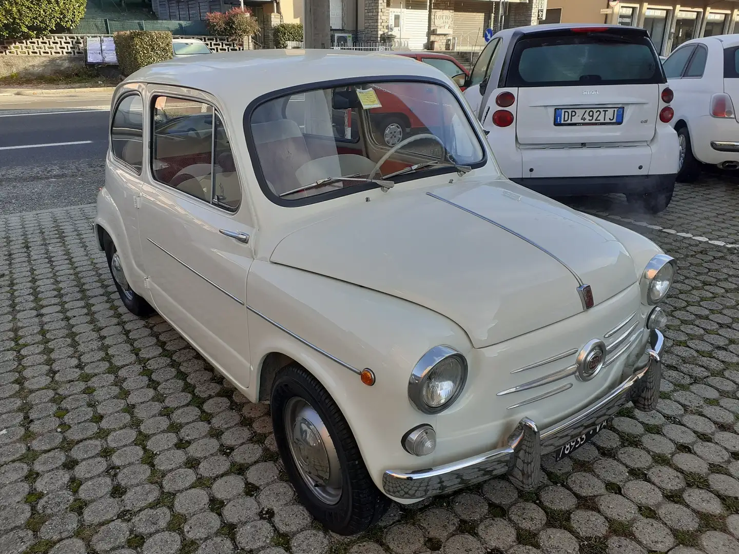 Fiat 600 600 D 750cc A.S.I. Weiß - 1