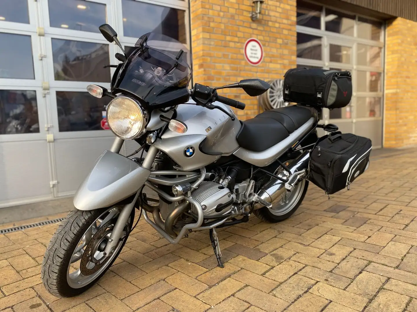 BMW R 1150 R ABS Koffer Navi REISEFERTIG! Silber - 1