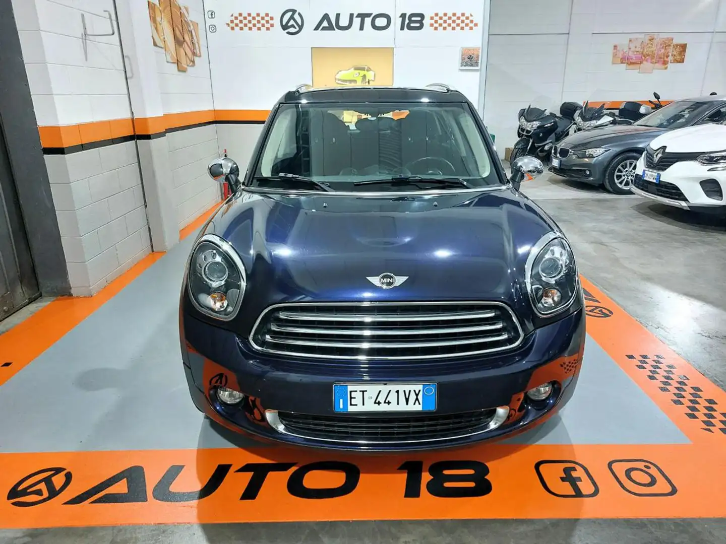 MINI Cooper D Countryman BI-Color Dark Night+Automatica+Pacchetto luci+Navi Blu/Azzurro - 2