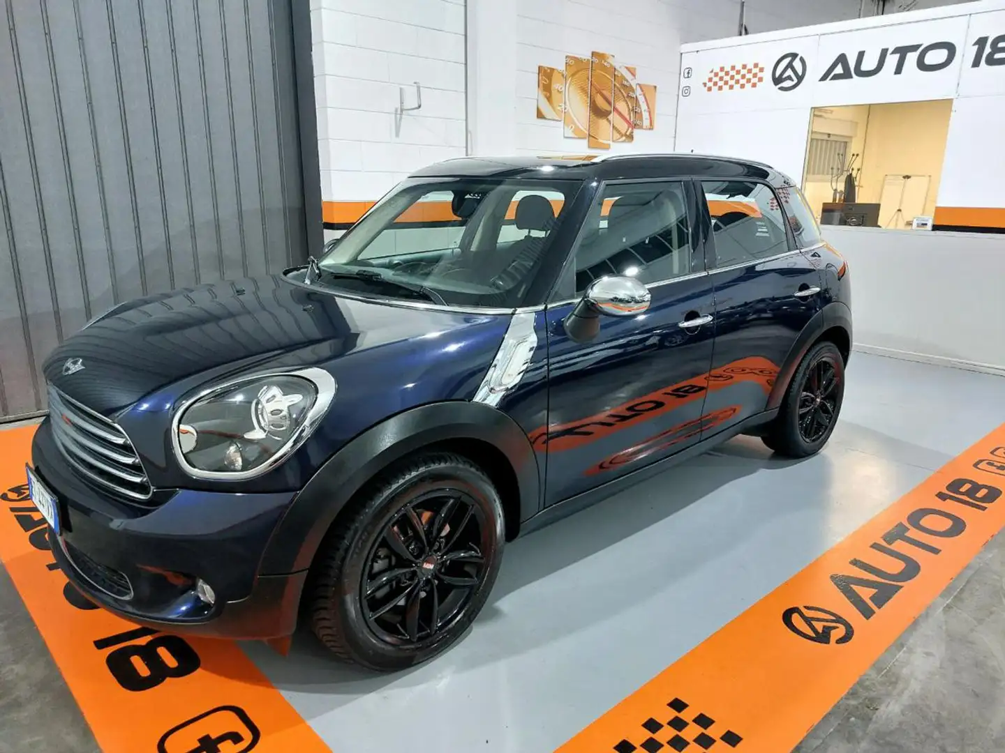 MINI Cooper D Countryman BI-Color Dark Night+Automatica+Pacchetto luci+Navi Blu/Azzurro - 1