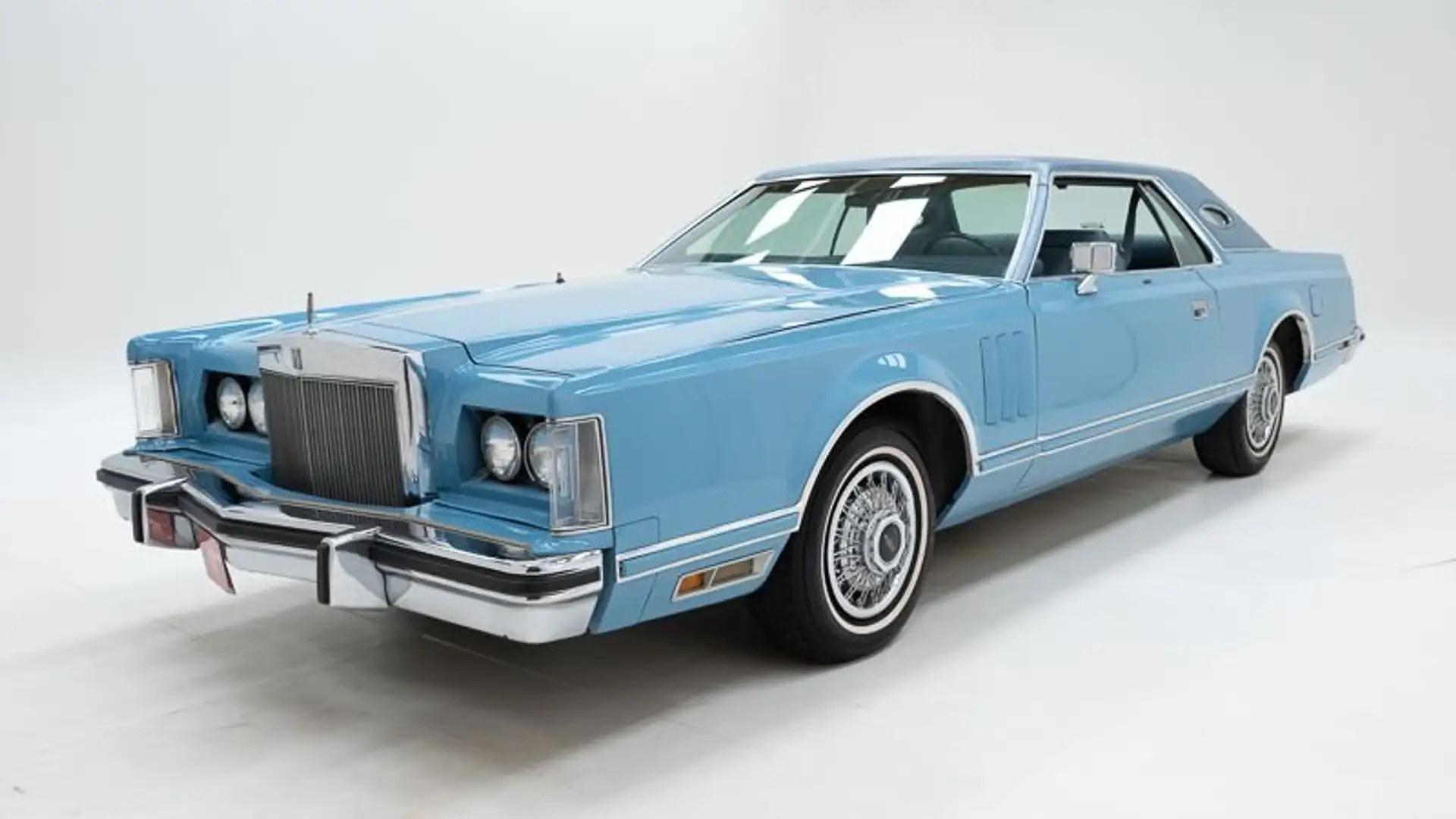 Lincoln Continental MK V '79 CH5414 Albastru - 1