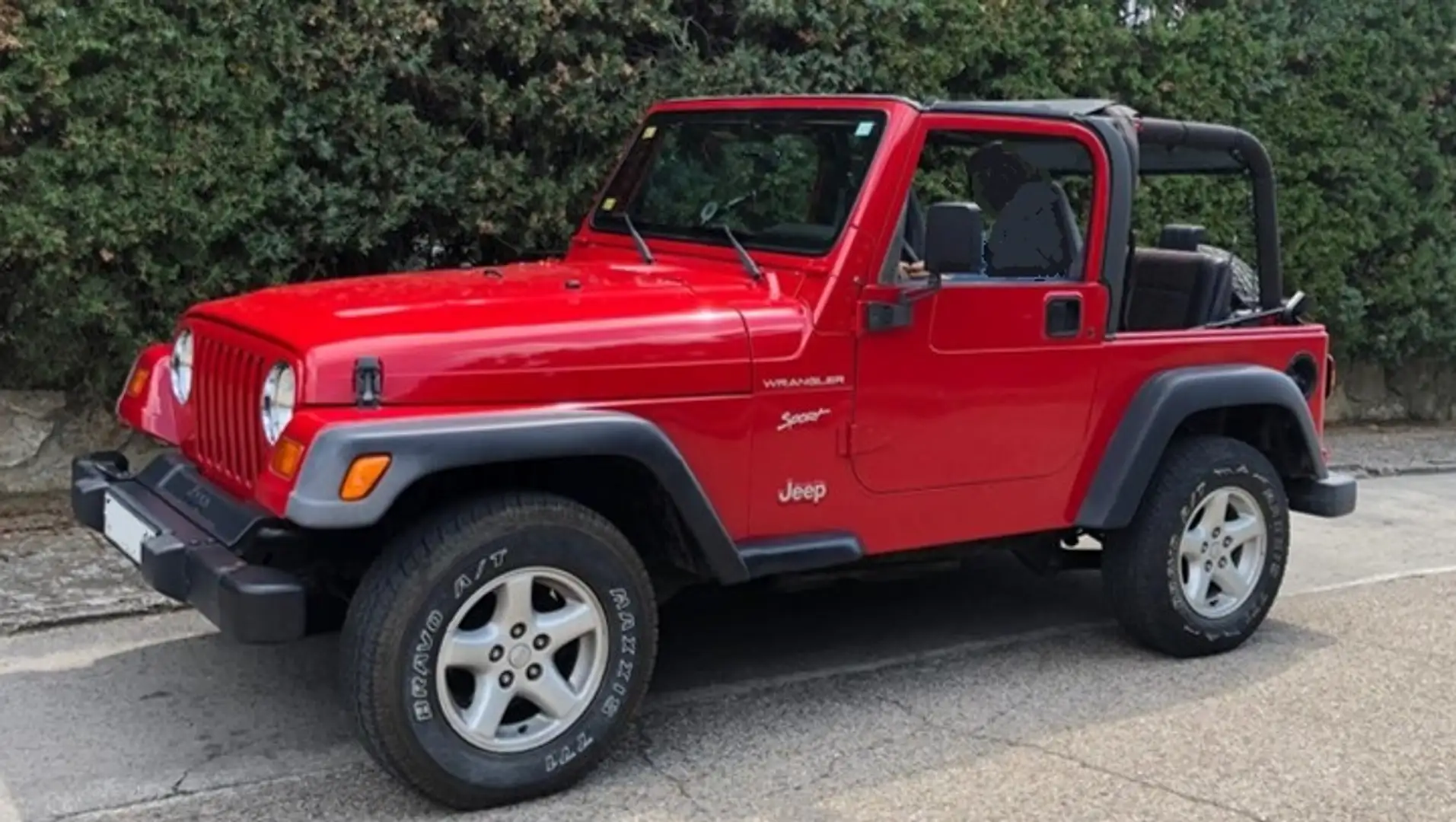 Jeep Wrangler Wrangler 2.5 TJ Rojo - 1