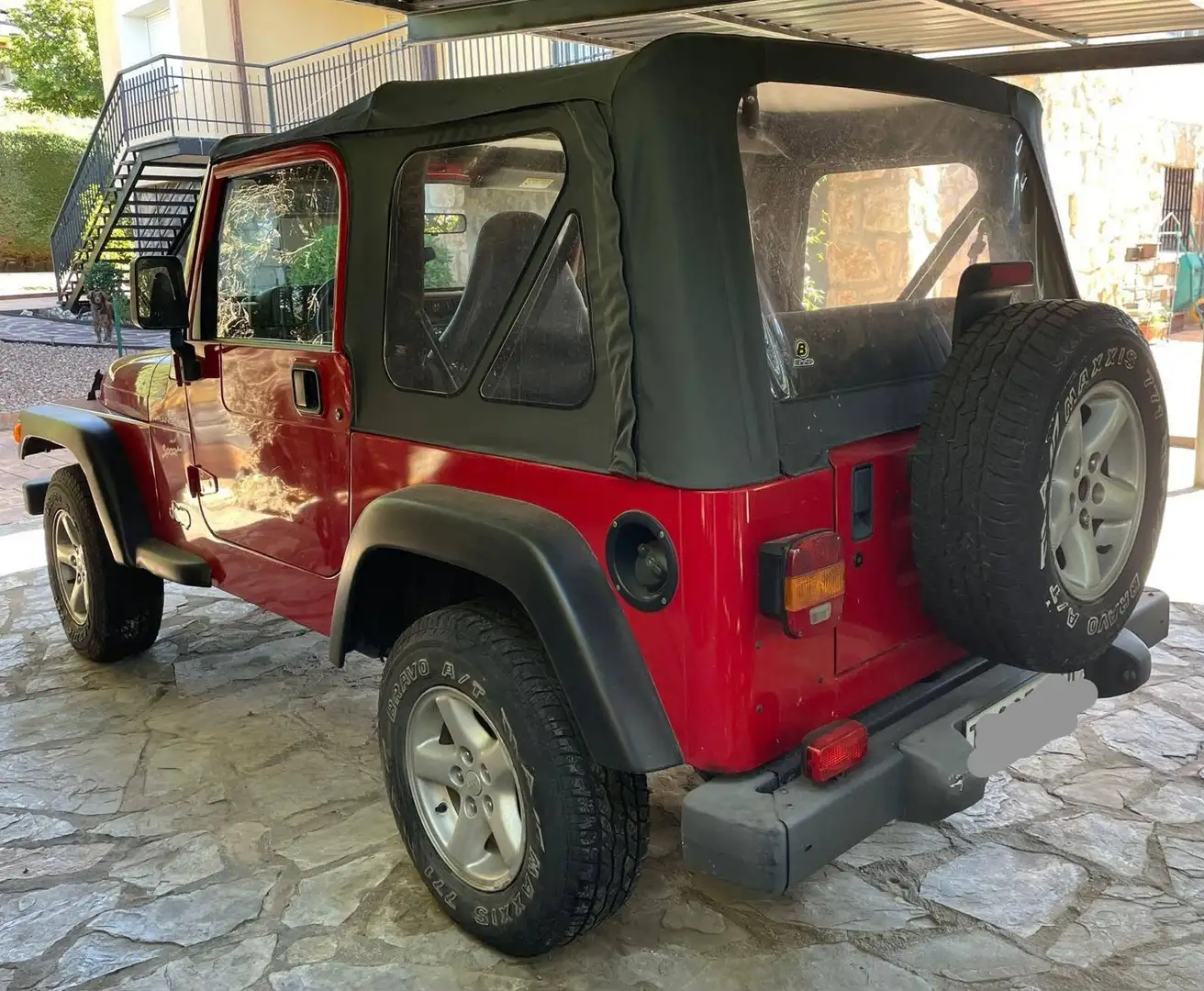 Jeep Wrangler Wrangler 2.5 TJ Rojo - 2