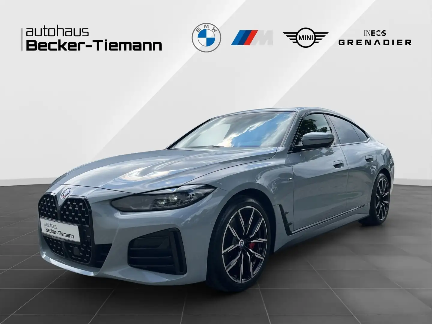 BMW 420 d xDrive Gran Coupé M Sport Pro. StandHz. ACC Driv Gris - 1