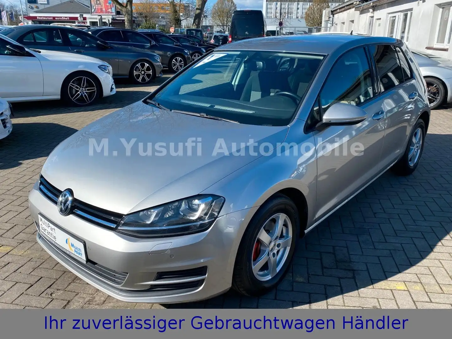 Volkswagen Golf GOLF VII 1.6 TRENDLINE BMT NAVI|PDC|BI-XENON|EU6 Plateado - 1