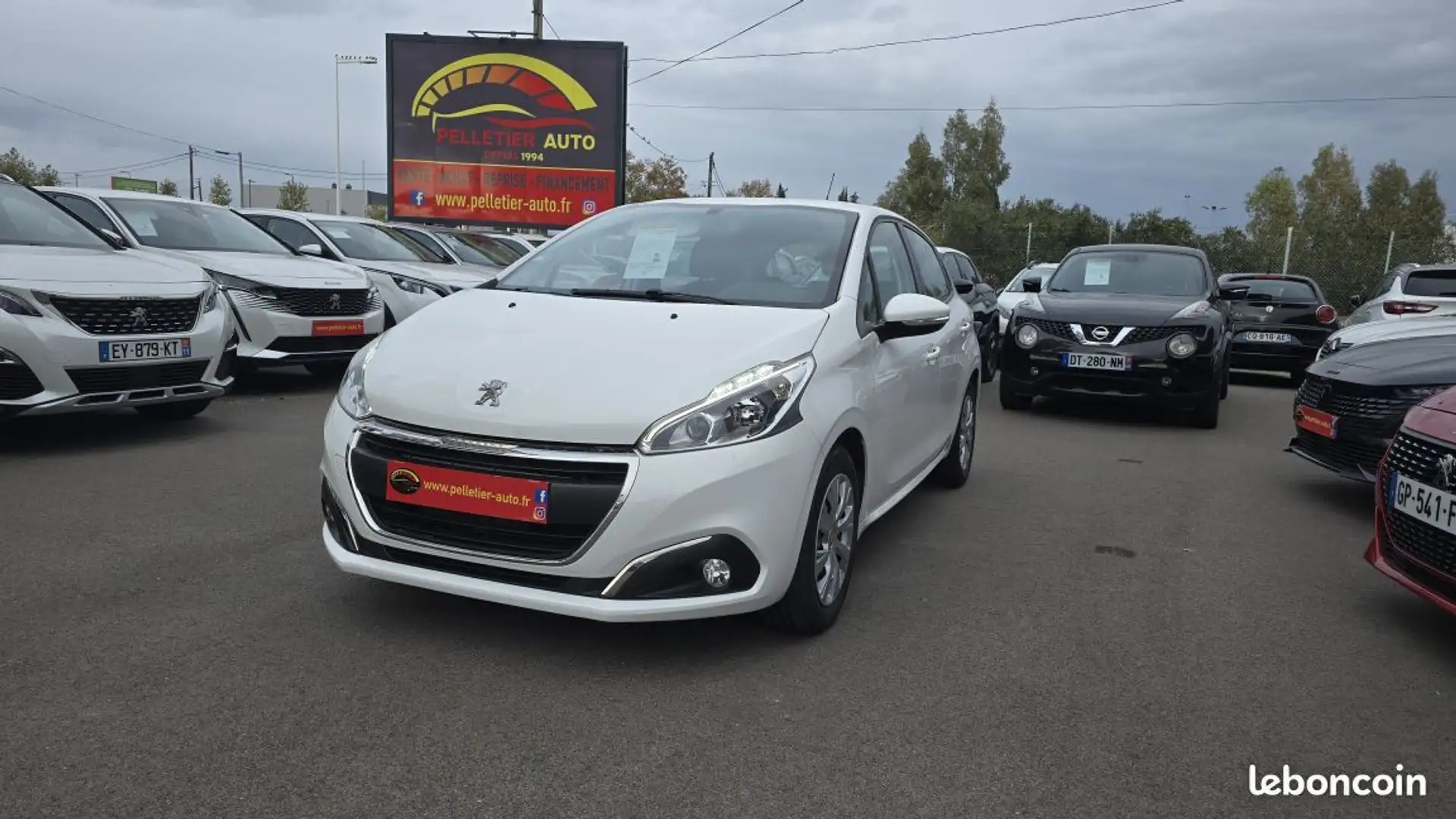 Peugeot 208 82ch SetS BVM5 Active Business Blanc - 1