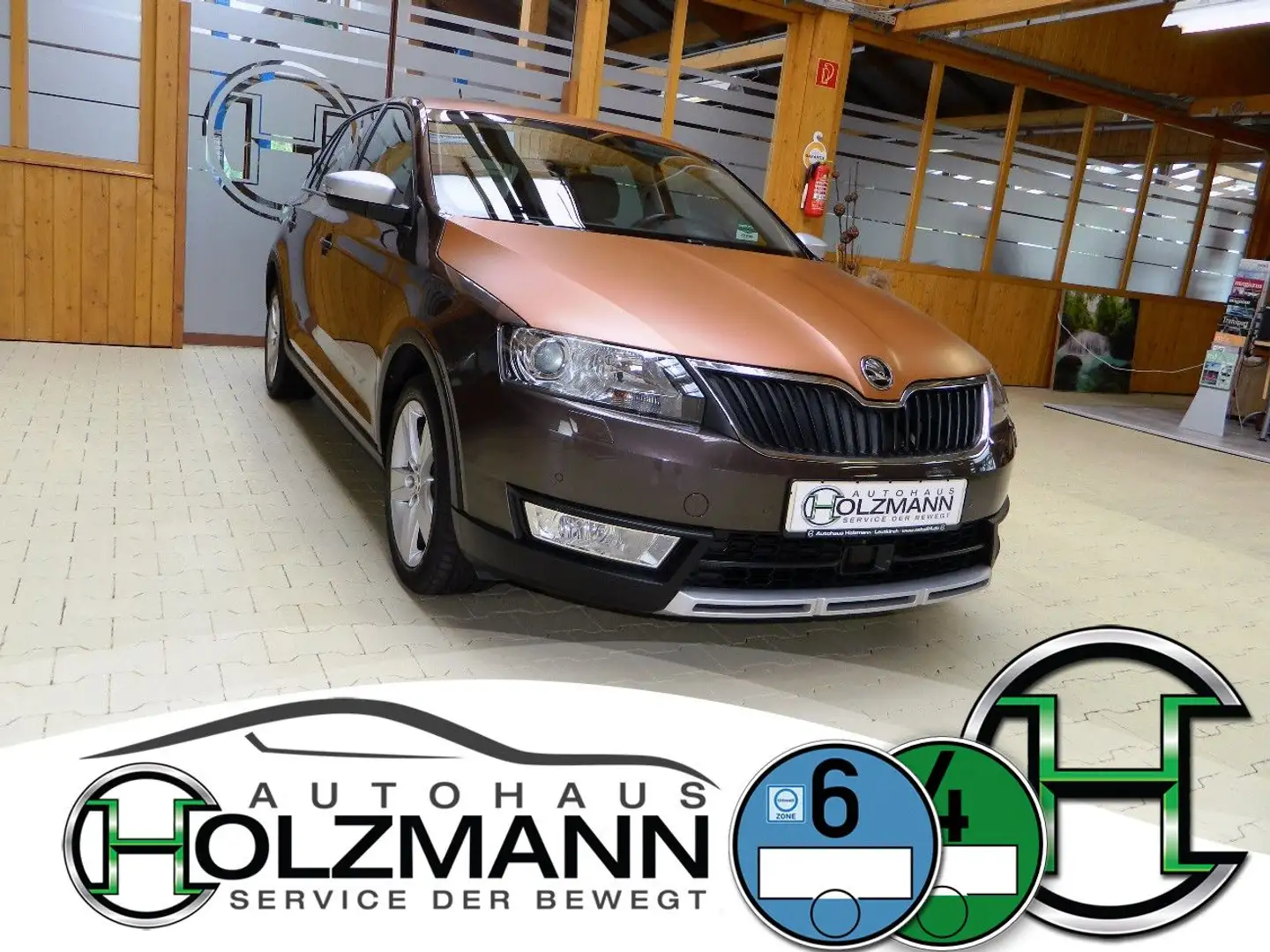 Skoda Rapid/Spaceback Spaceback 1.2 TSI Green tec DSG ScoutLine Maro - 2