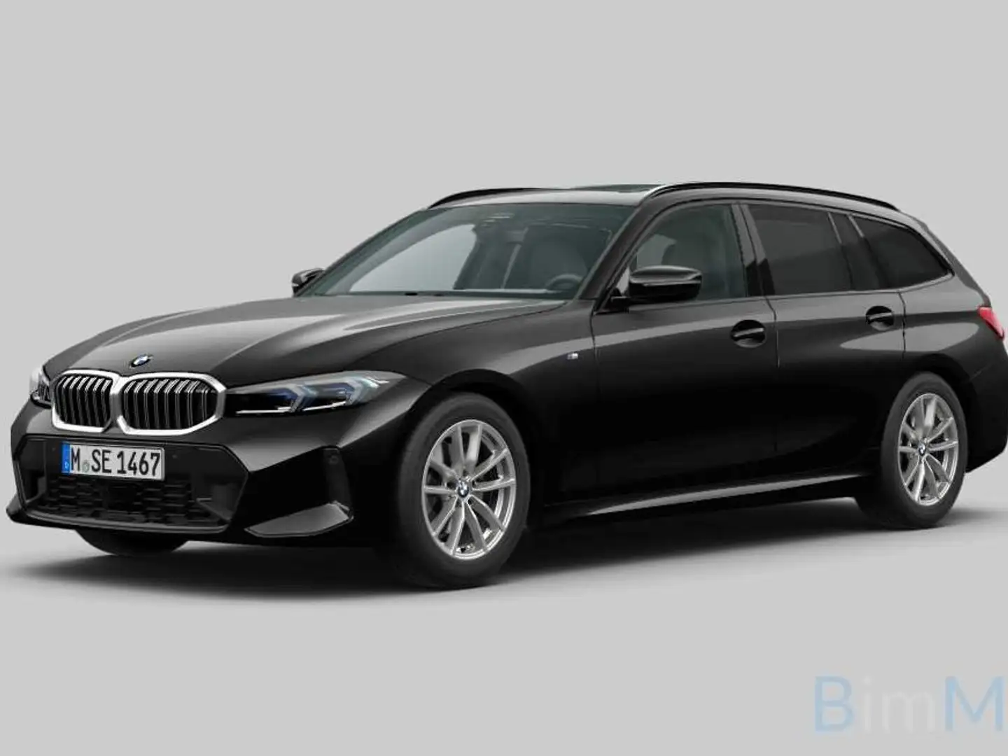 BMW 320 320i | M-sport | Pano | Headup | Camera | facelift Noir - 1