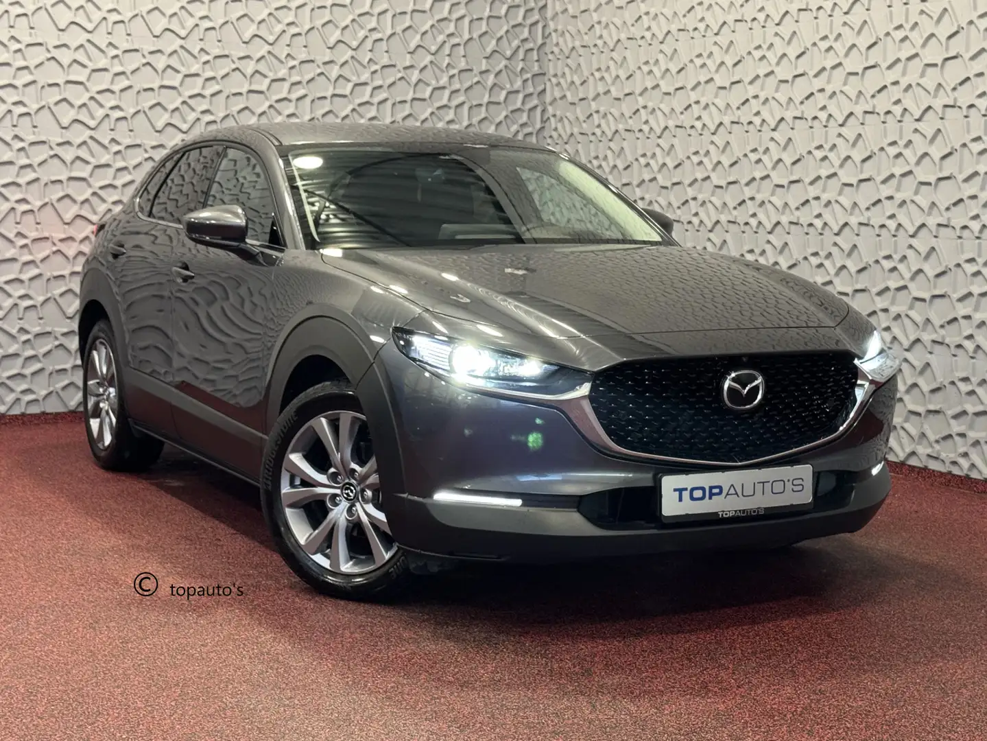 Mazda CX-30 2.0 E-SKYACTIV-G M HYBRID EXCLUSIVE-LINE LEER BOSE Grijs - 1