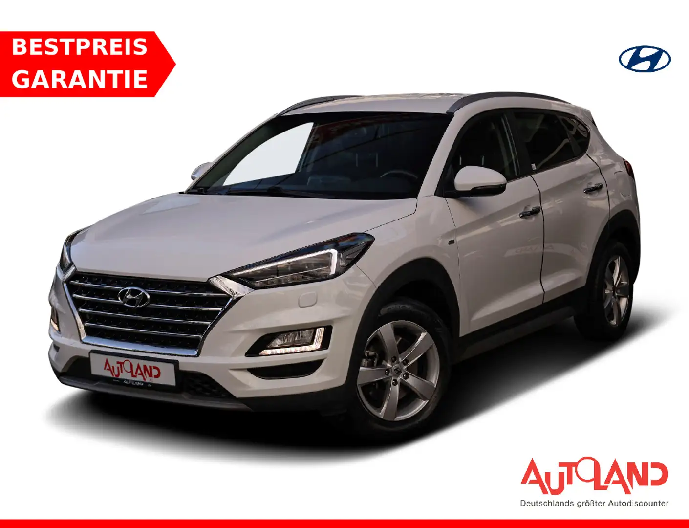 Hyundai TUCSON 2.0 AWD Fernlichtassistent Navi AHK 360° Alb - 1