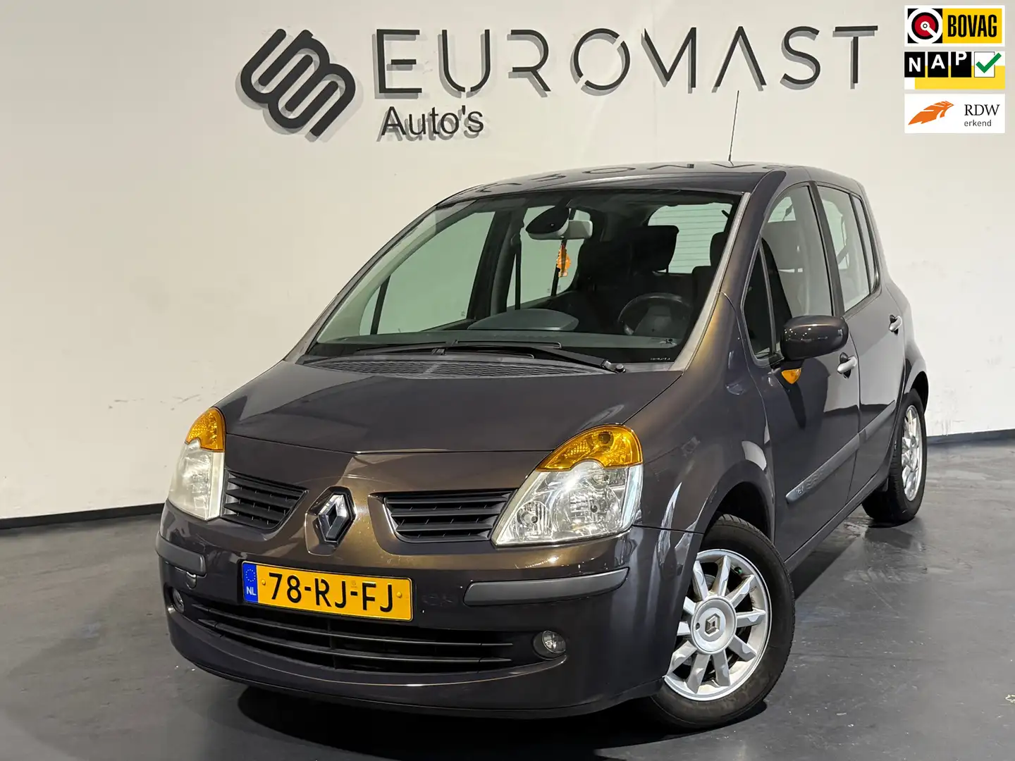 Renault Modus 1.2-16V Dynamique Luxe Airco Cruise Trekhaak Nieuw Bruin - 1