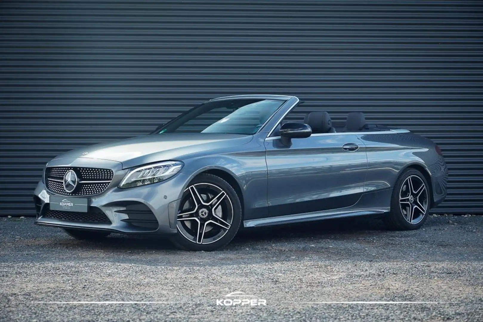 Mercedes-Benz C 200 Cabrio / AMG / Facelift / NL Auto / Leder / Carpla Grijs - 1