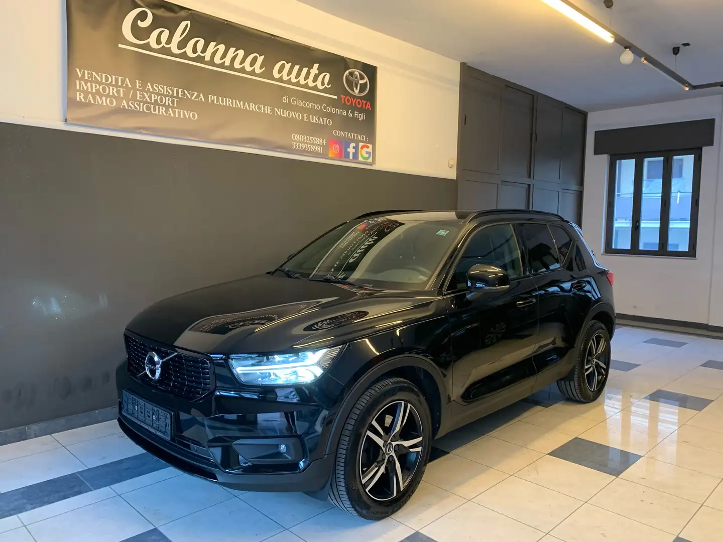 Volvo XC40 2.0 d4 R-design awd geartronic my20 Nero - 1